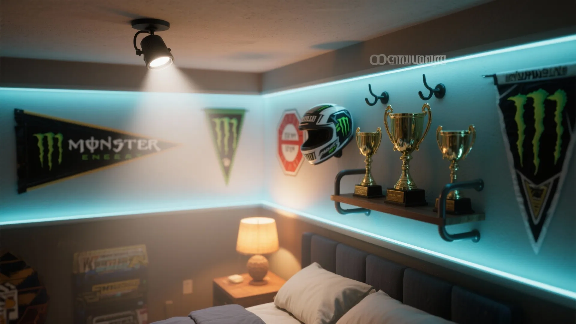 5. Layer lighting and small themed accents