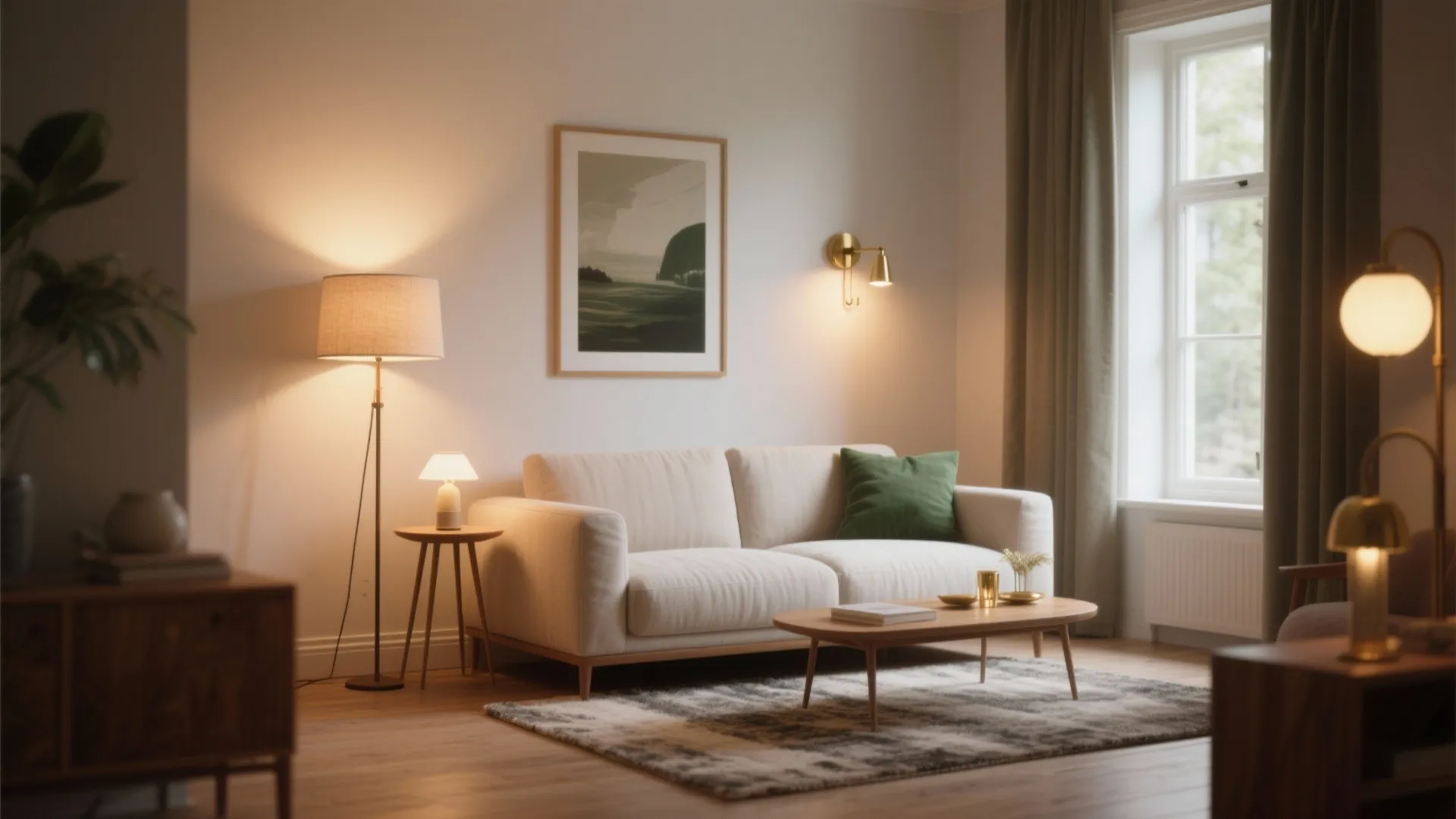 Layered Lighting with a Warm Glow