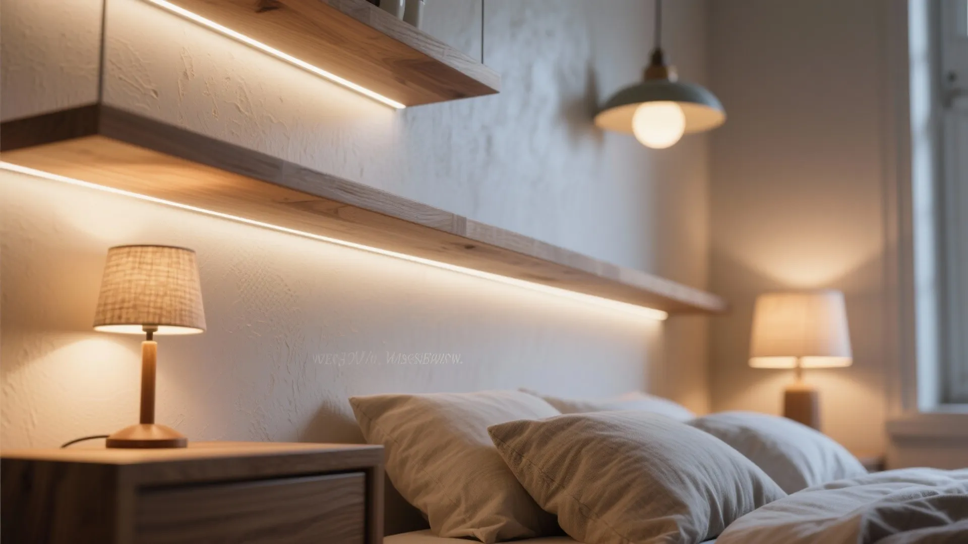 1. Layered lighting to expand perception