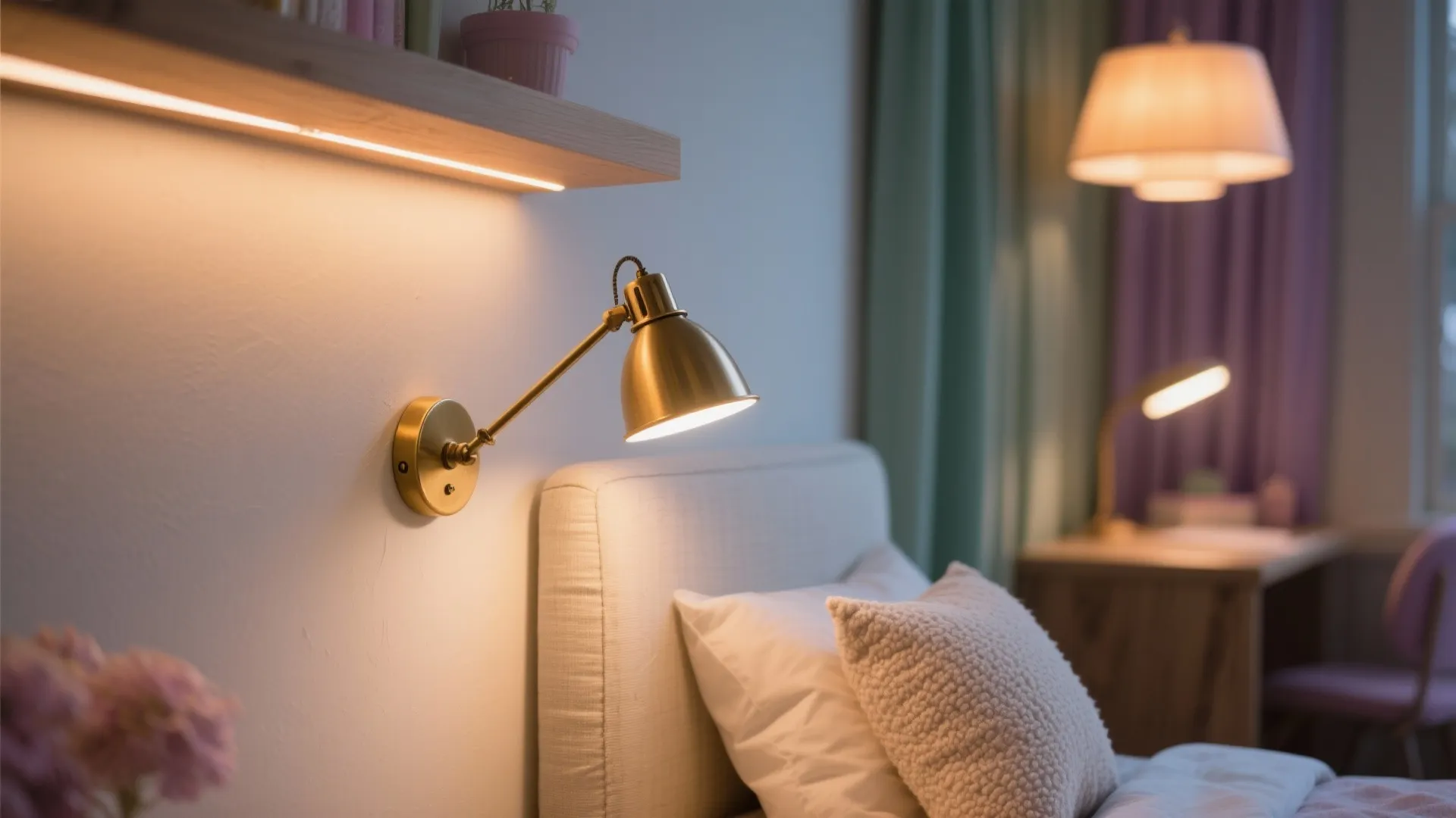 Layered Lighting and Soothing Night Modes