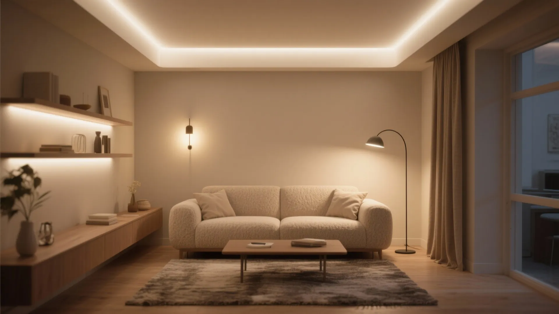 Layered Lighting That Shapes Space