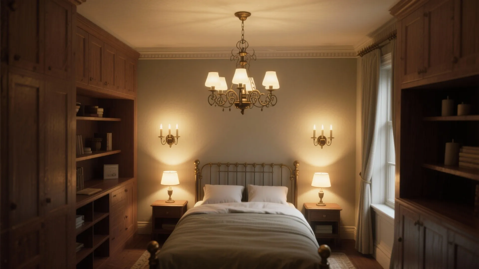 5. Layered lighting and compact layouts