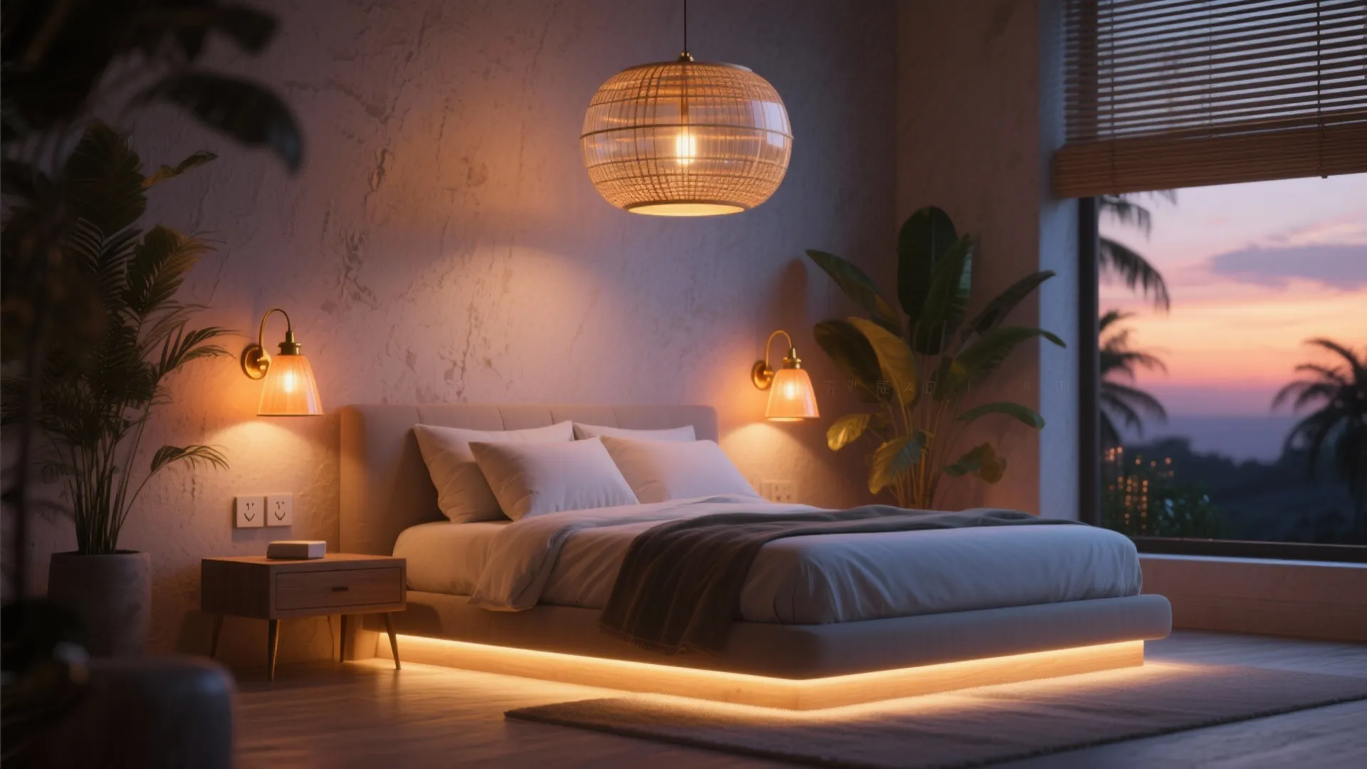 4. Layer lighting for depth and evening mood