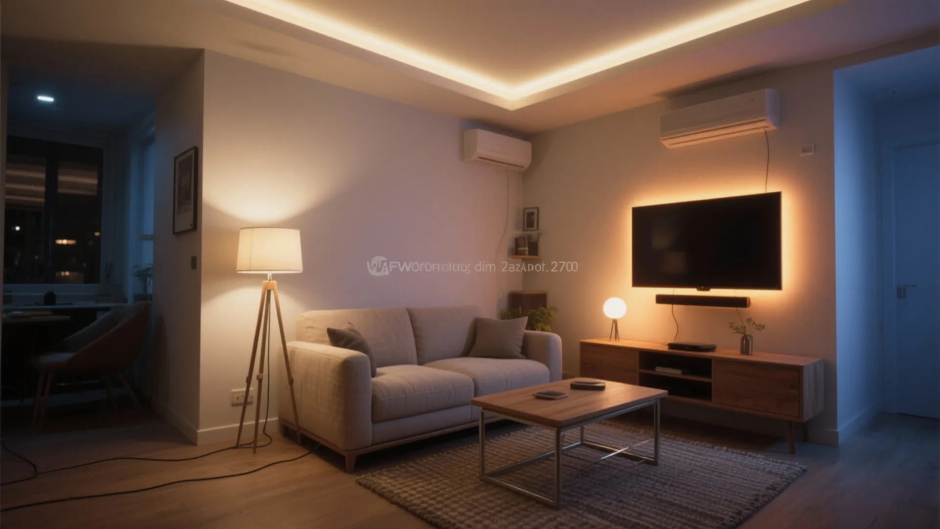 Layered Lighting that Shapes the Room