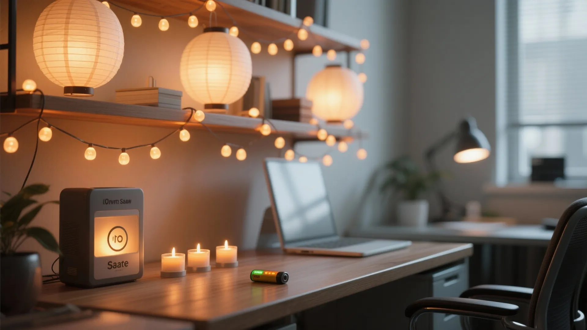 1. Layered lighting with safe, warm accents