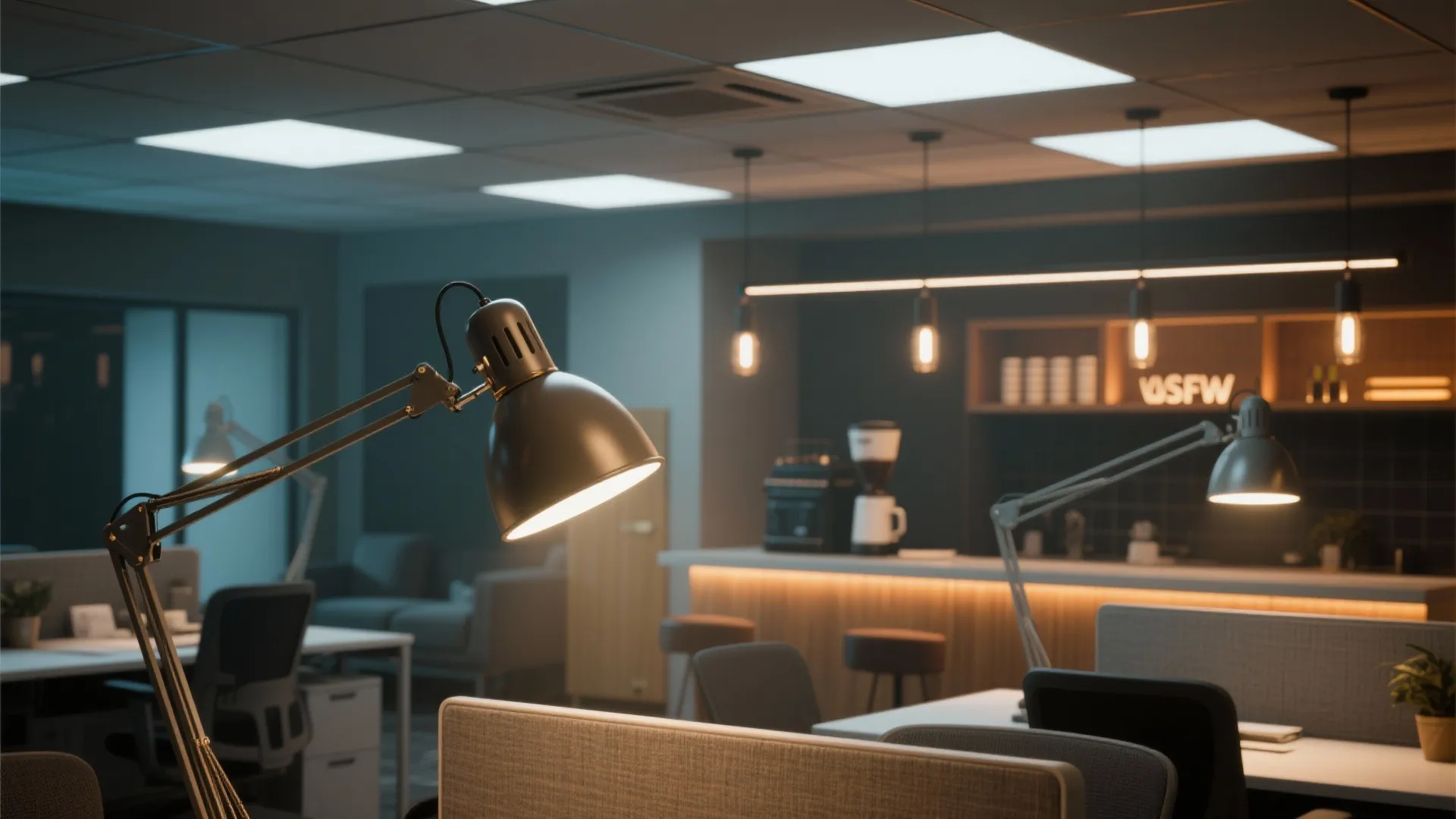 4. Layer Lighting for Task and Ambience