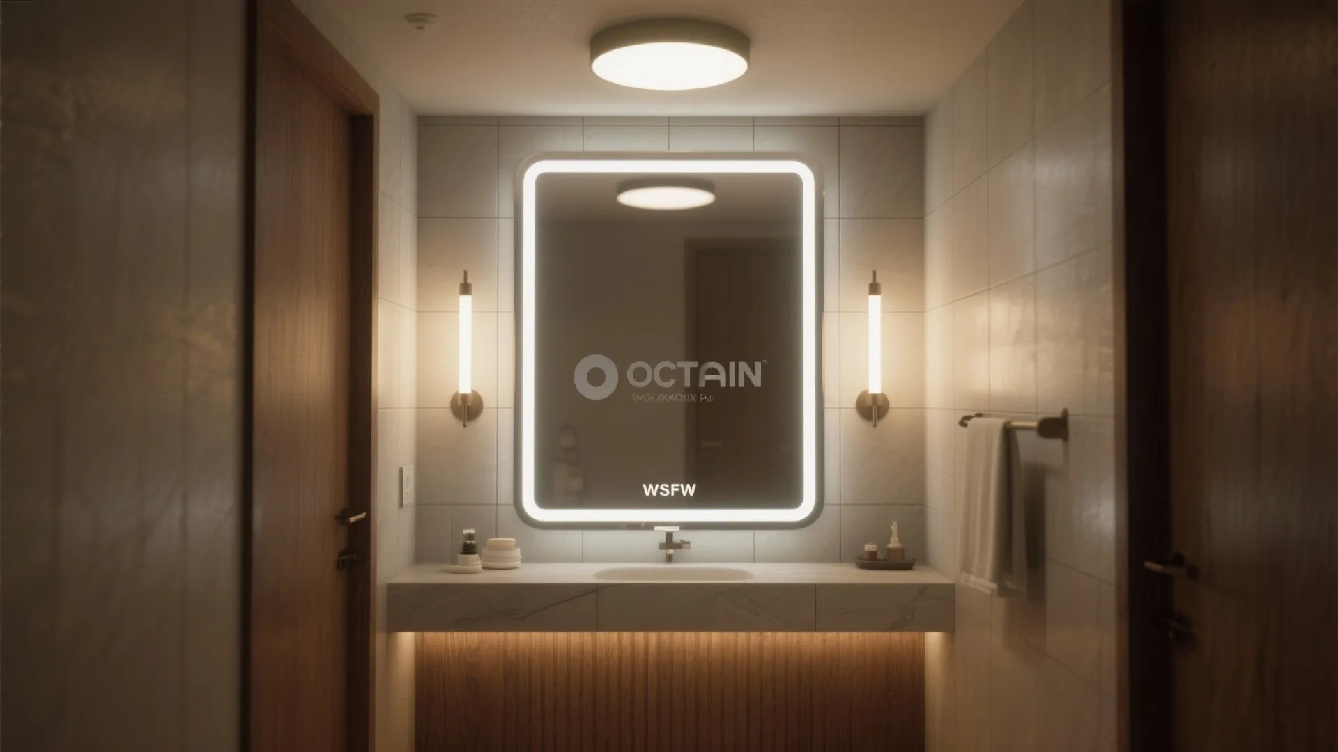 3. Use it as the focal point with layered lighting