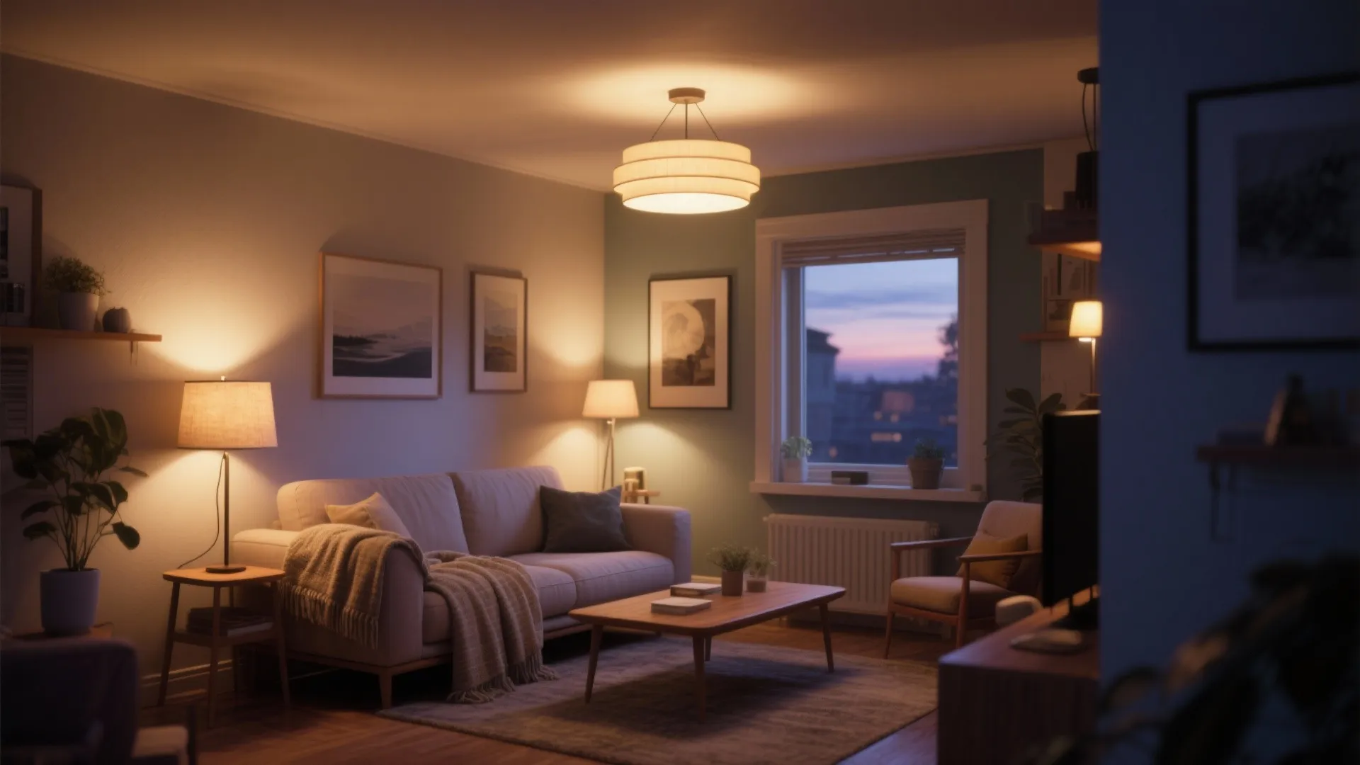 4) Layered Lighting, Big Mood (Ambient, Task, Accent)