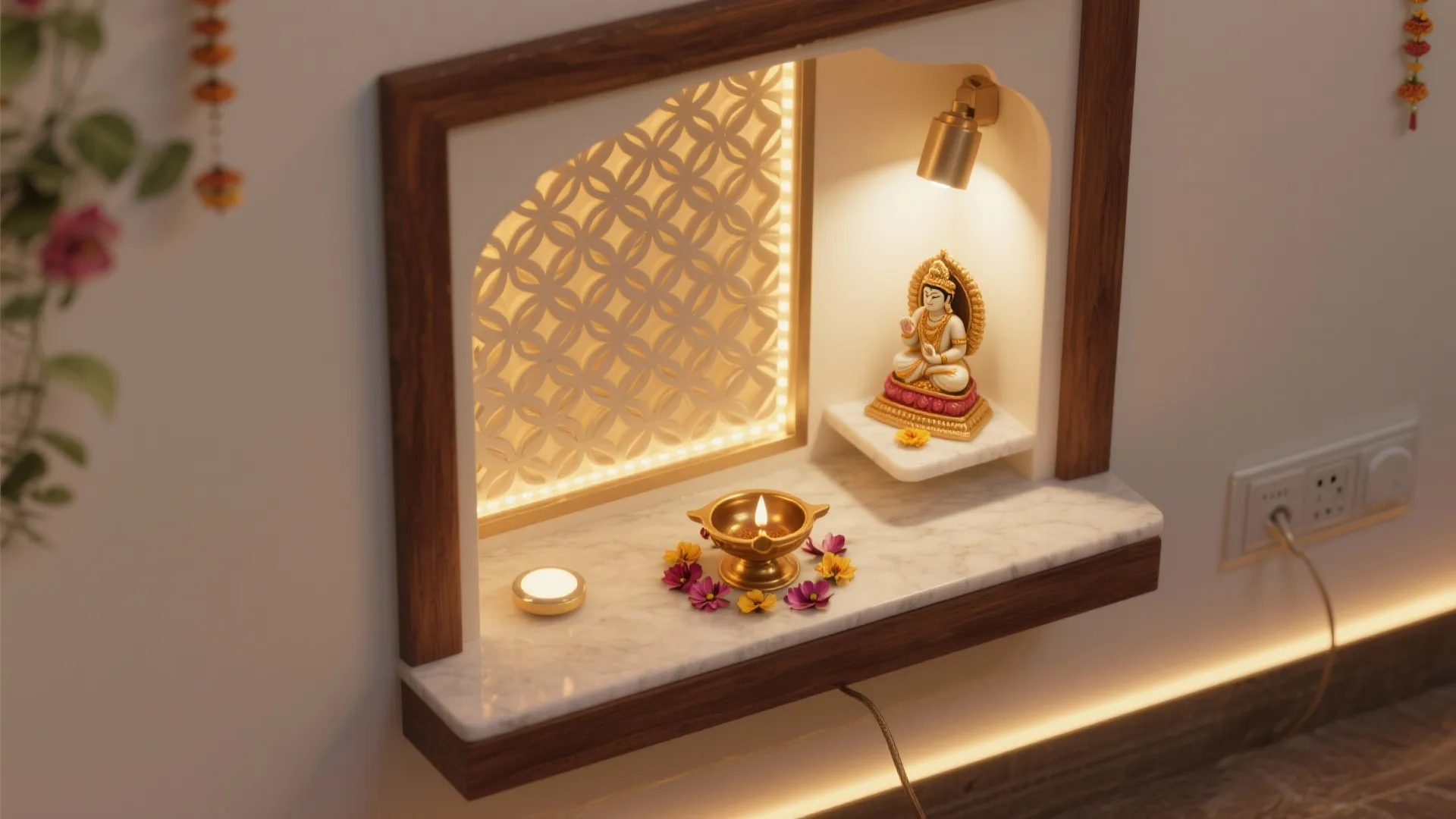 Layered Lighting That’s Gentle, Sacred, and Safe