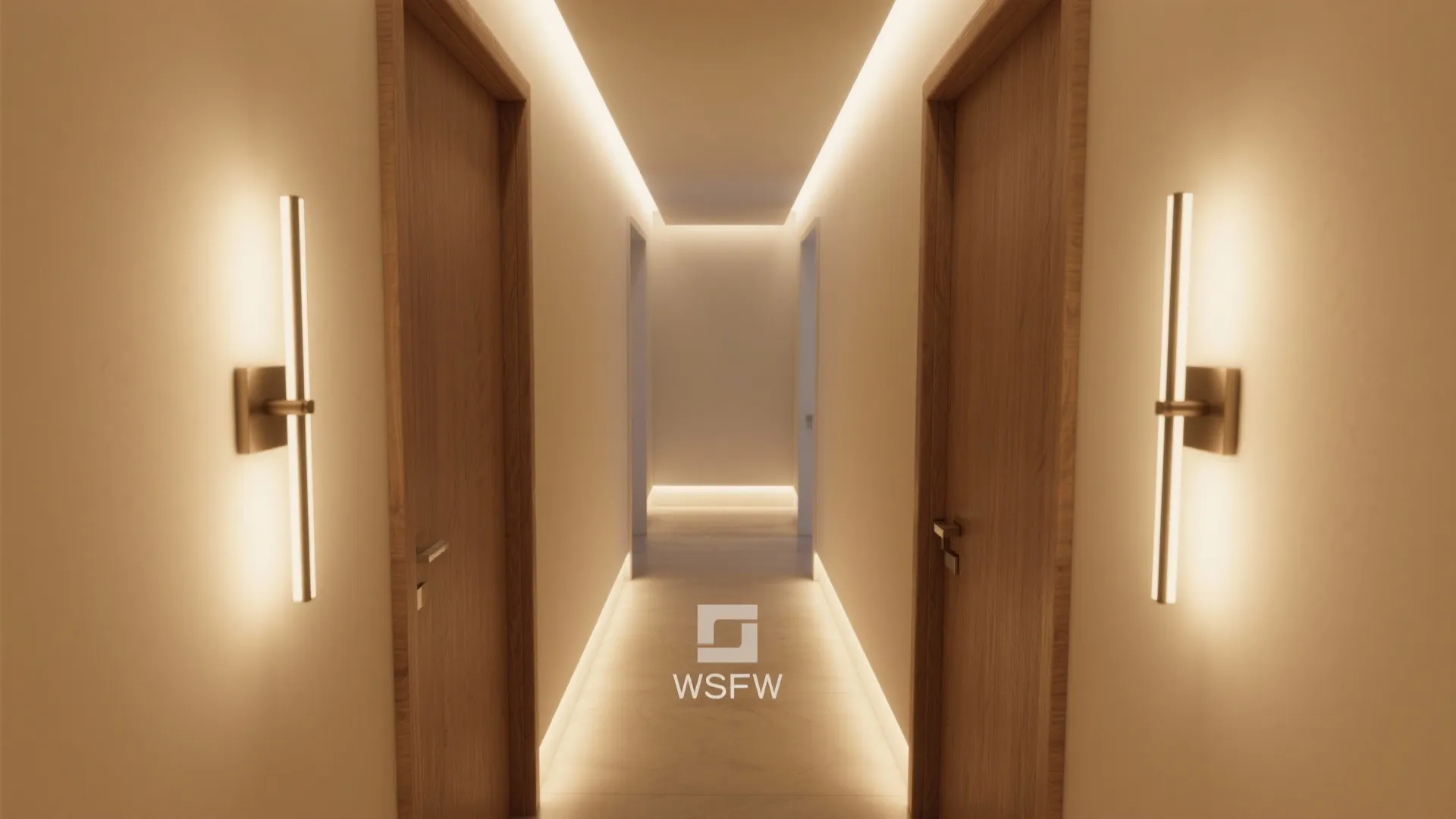 4) Layered Lighting That Makes Narrow Feel Generous