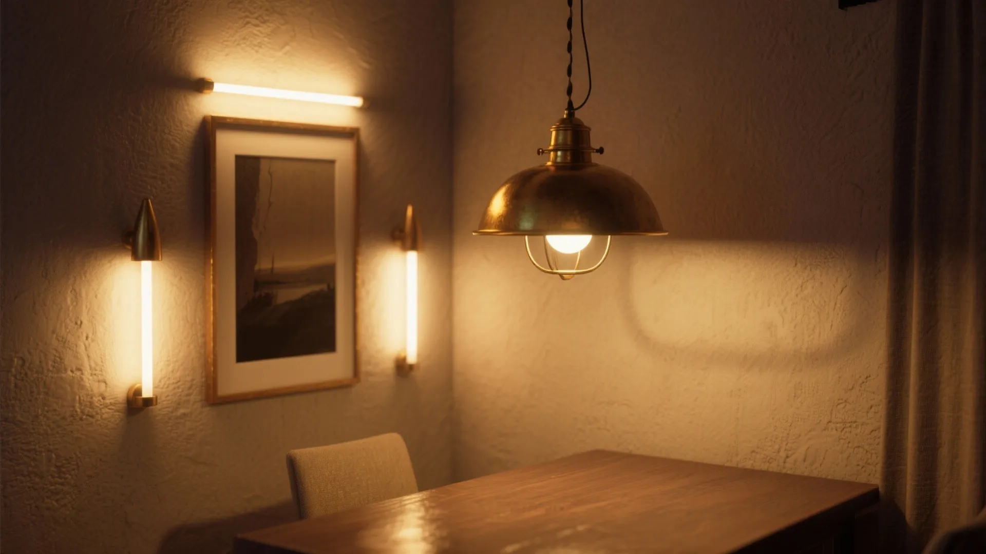 4. Strategic lighting that sculpts space