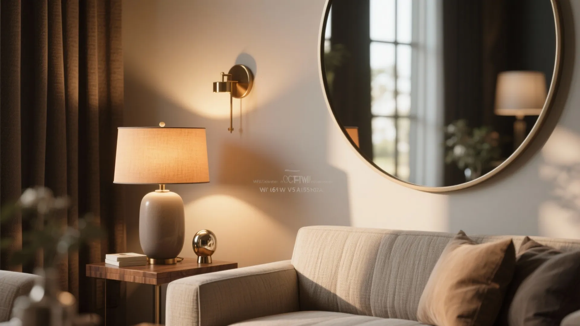 4. Layered lighting and reflective accents