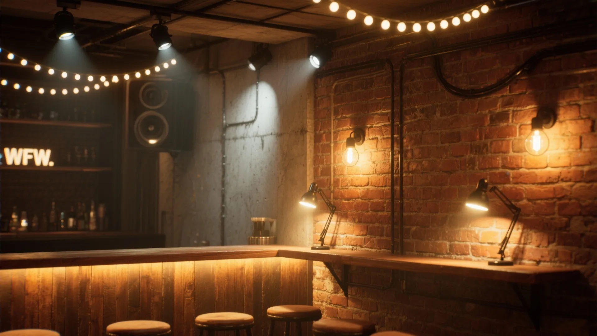 2. Layered Lighting Ambience