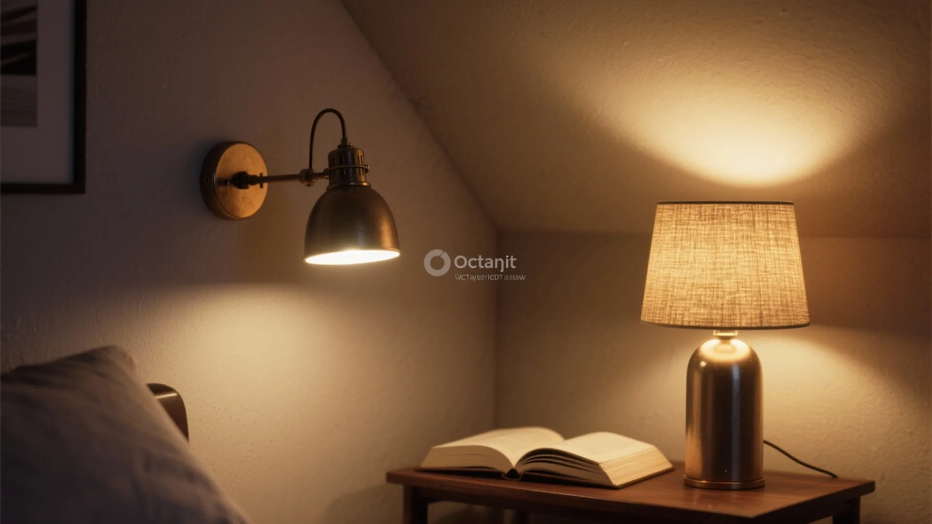 4. Alcove with layered lighting