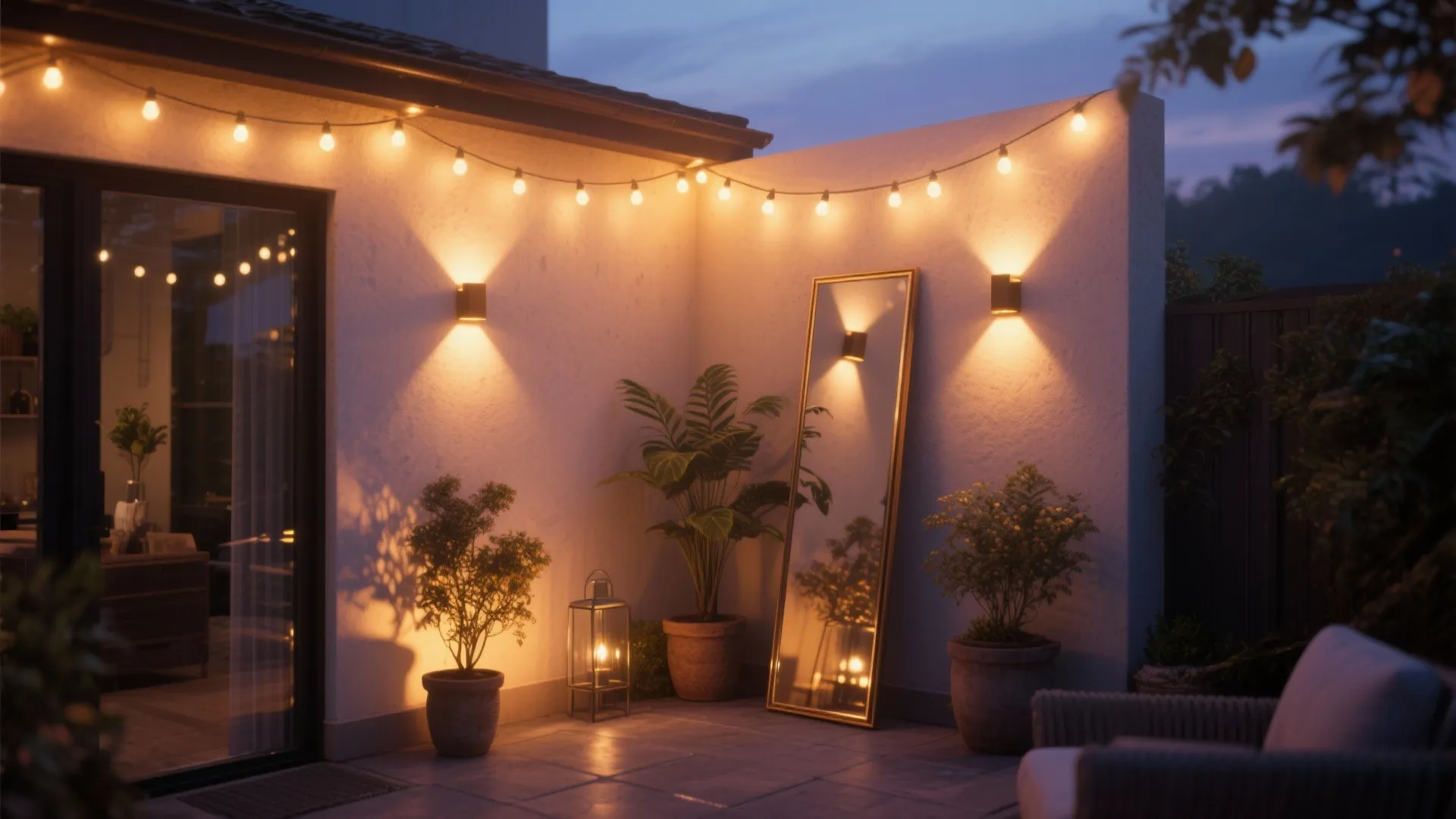 3. Layered lighting and reflective tricks