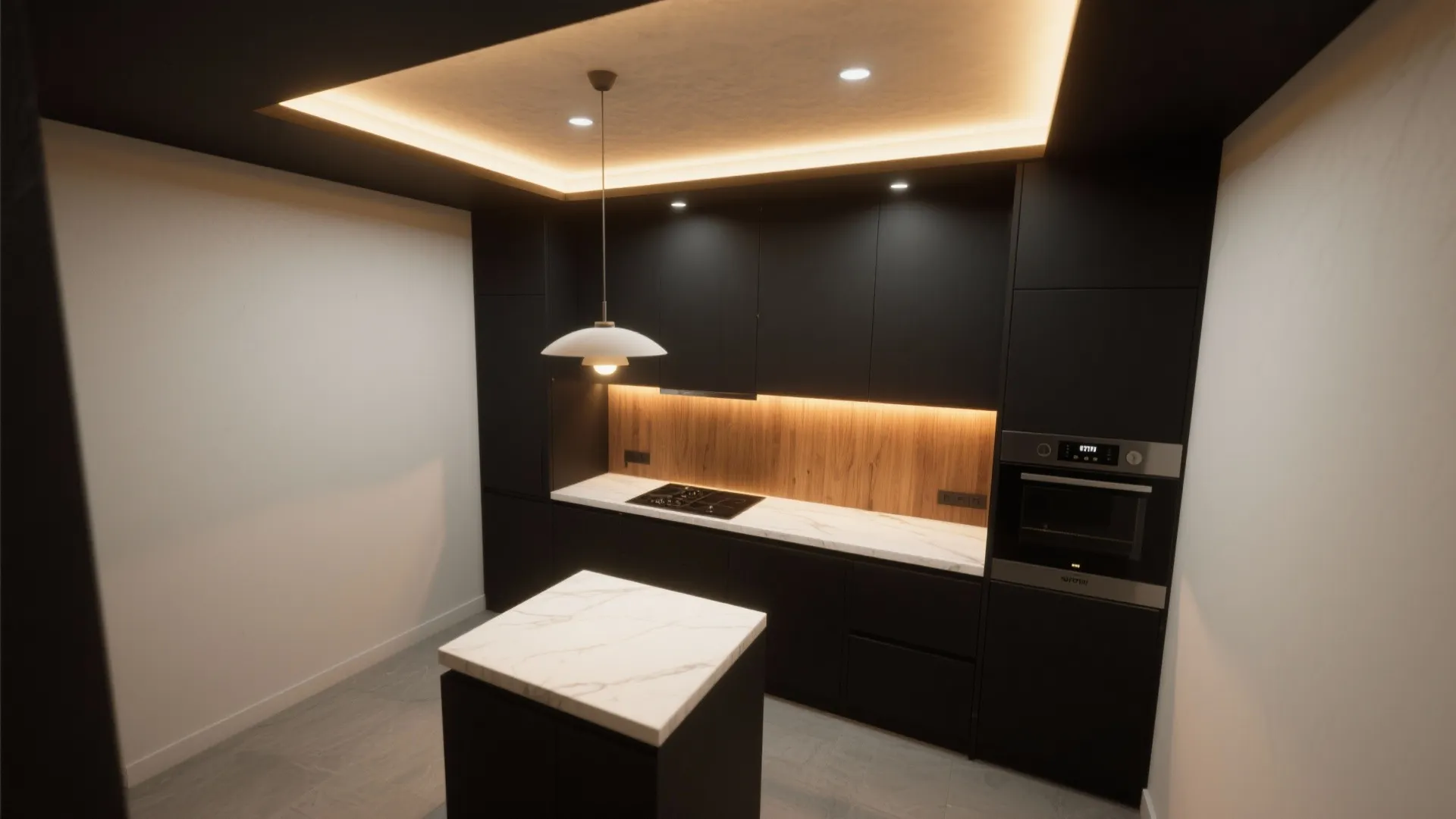 3. Layer lighting: task, ambient, and a statement fixture