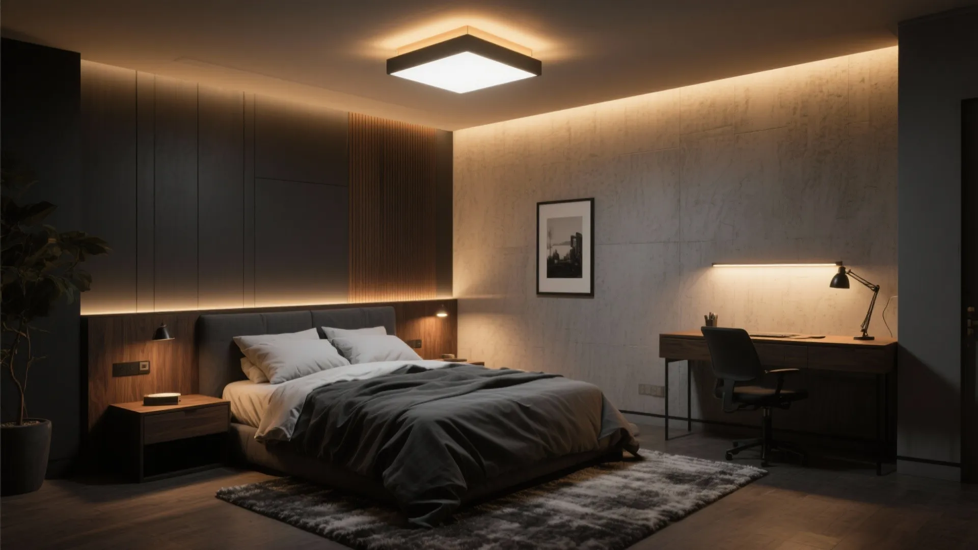 Layered Lighting with Matte Surfaces