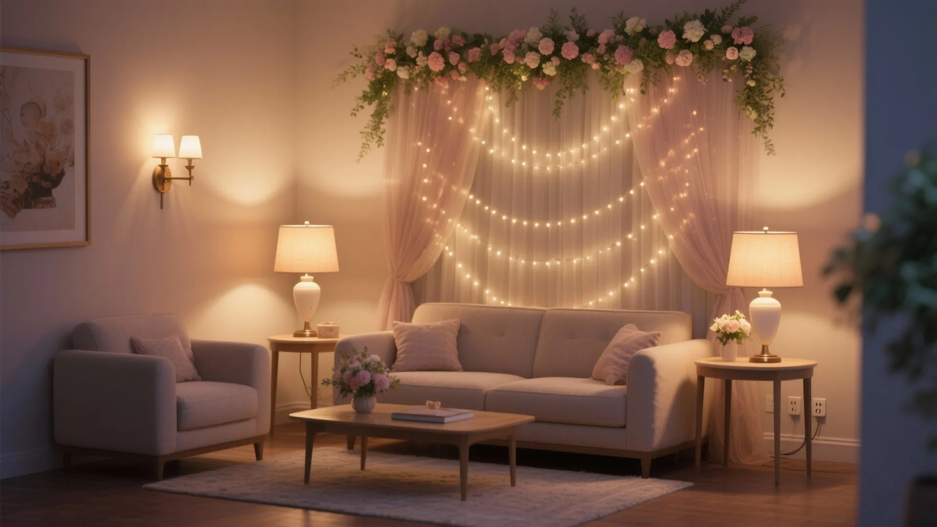 Layered Lighting for a Gentle Glow