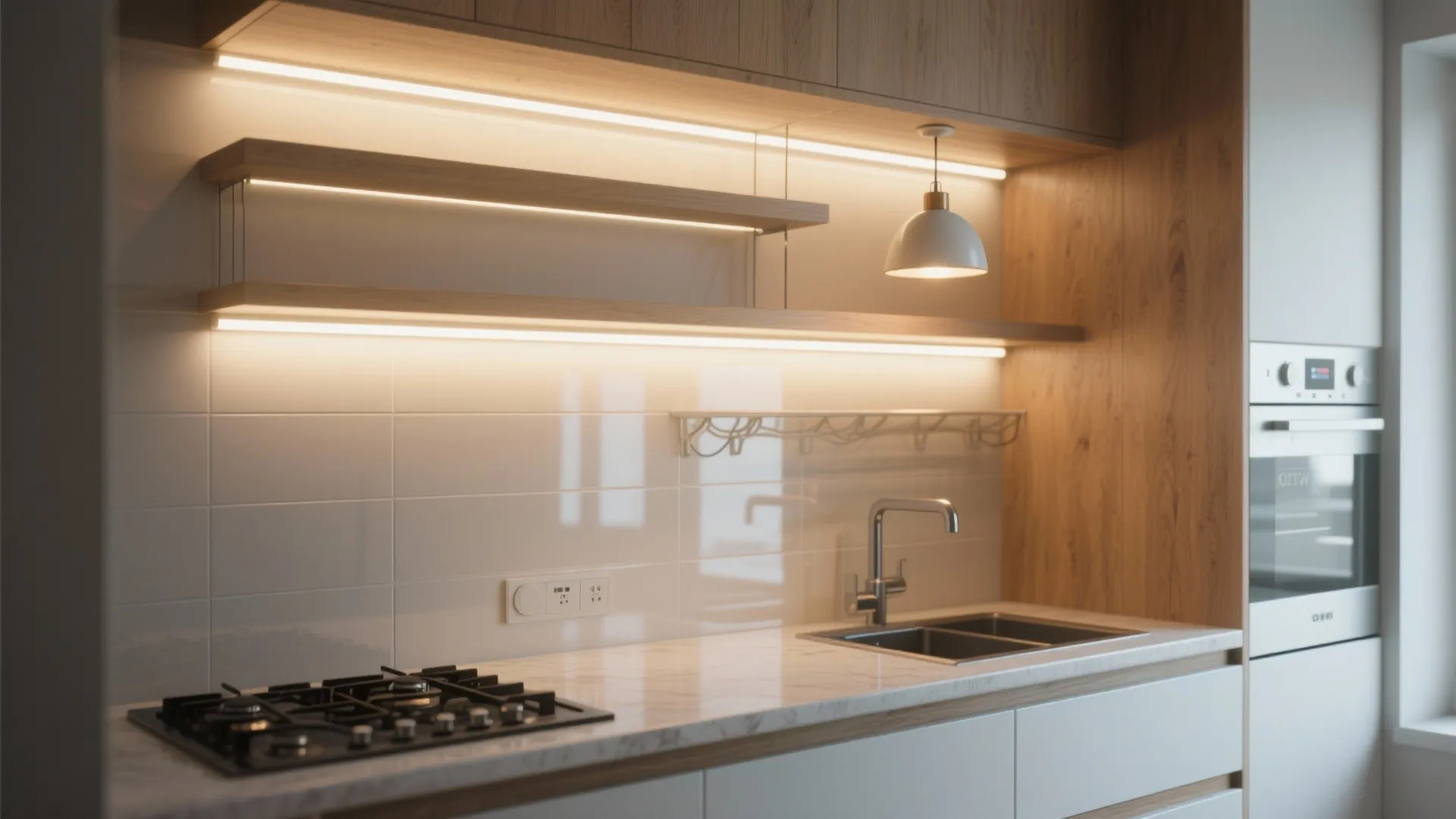 1. Layered lighting: ambient, task, and accent