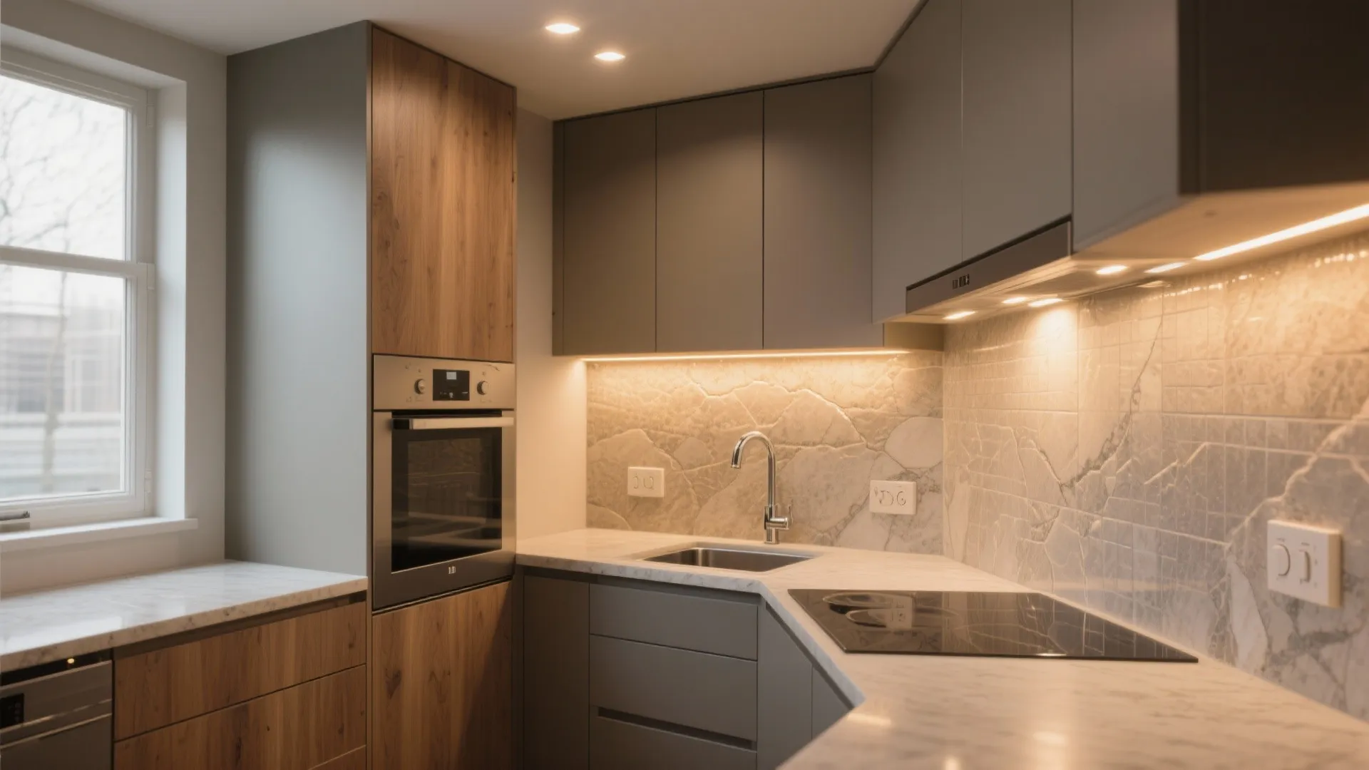 1. Layered lighting: ambient, task, and accent