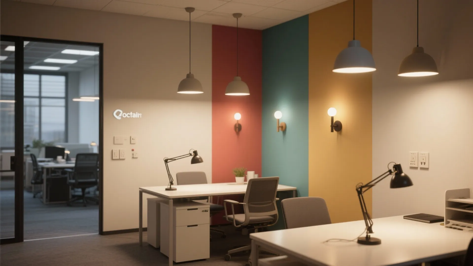 1. Layered lighting: task, ambient and accent