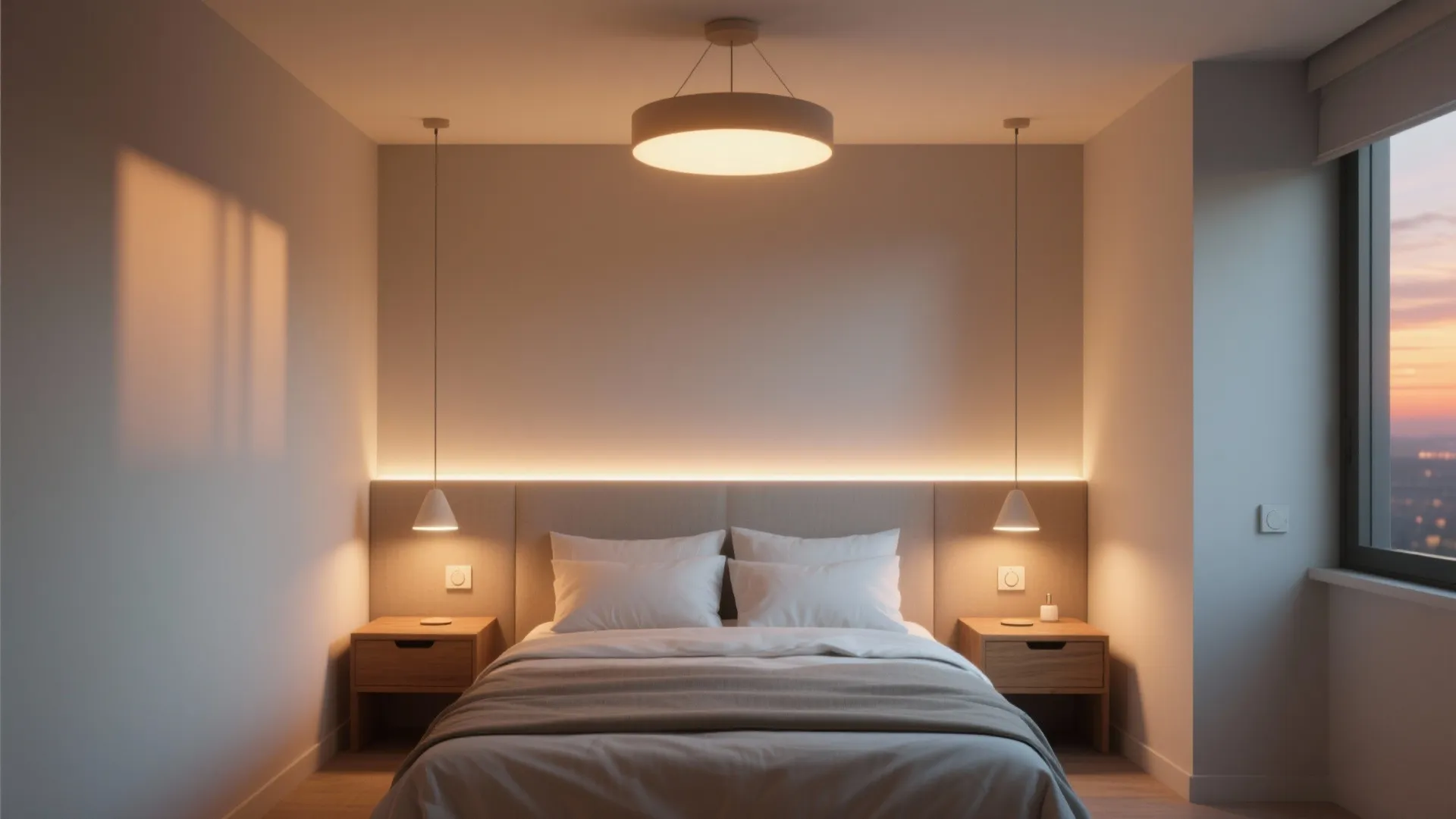 1. Layered lighting with purpose