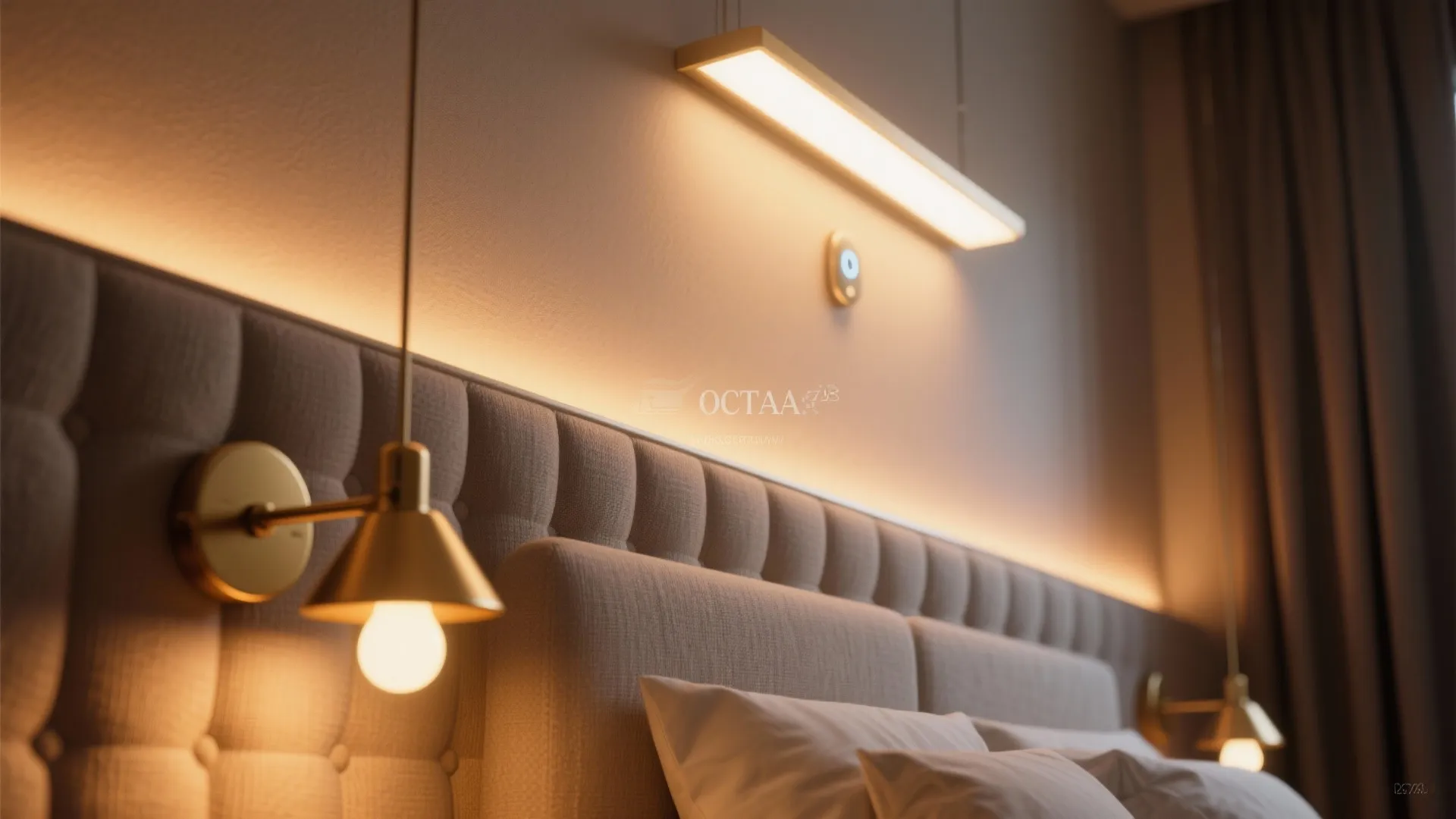 1. Layered lighting for instant atmosphere