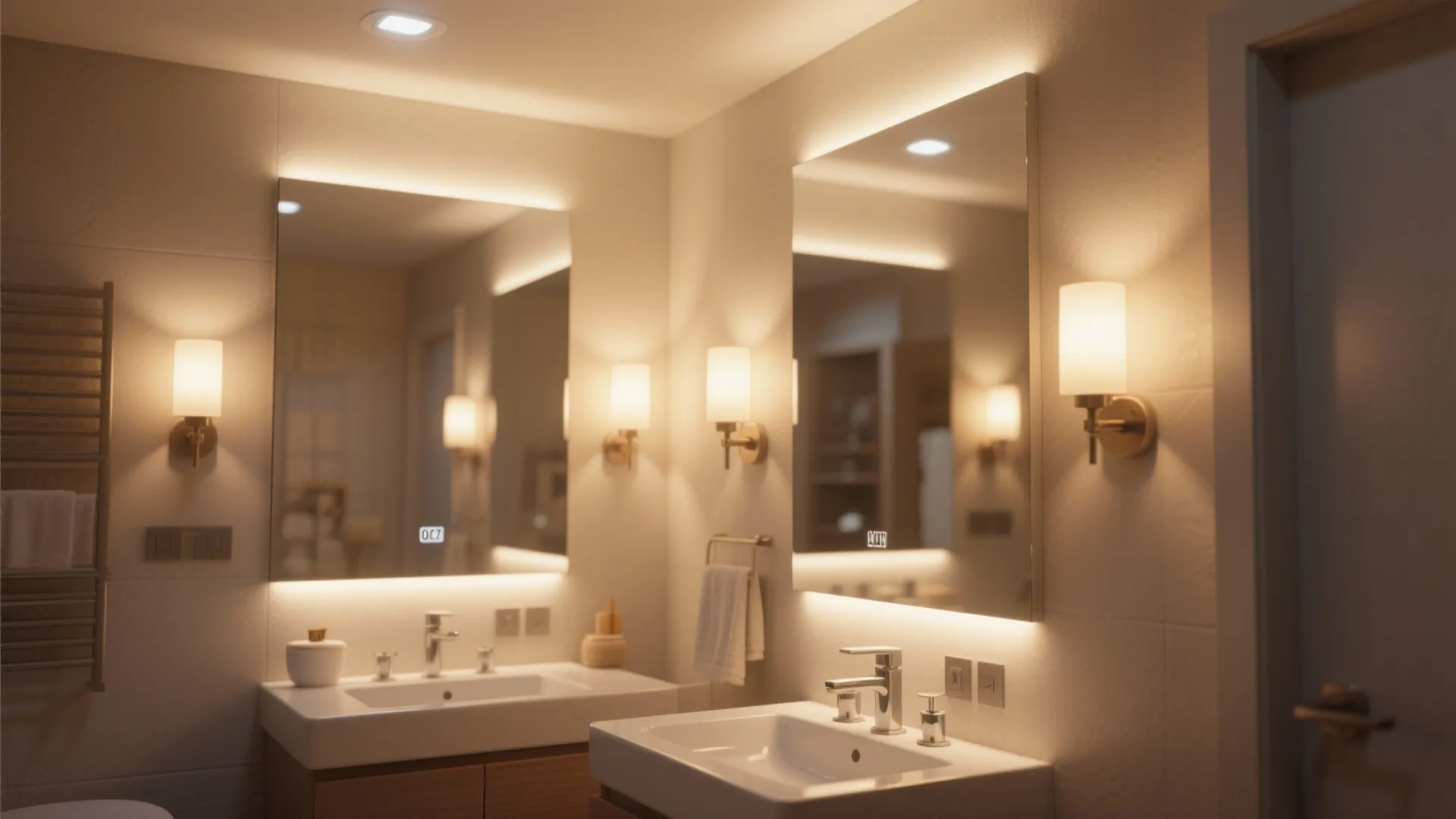 2. Warm layered lighting to add depth