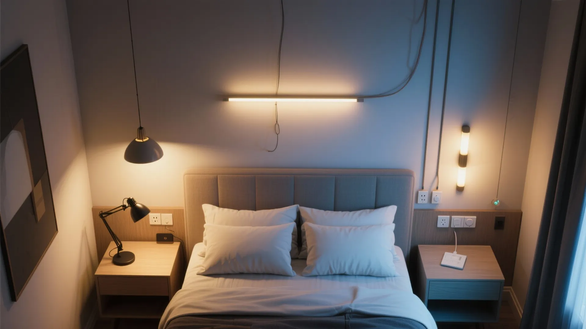 2. Layered Lighting: Mood in three steps