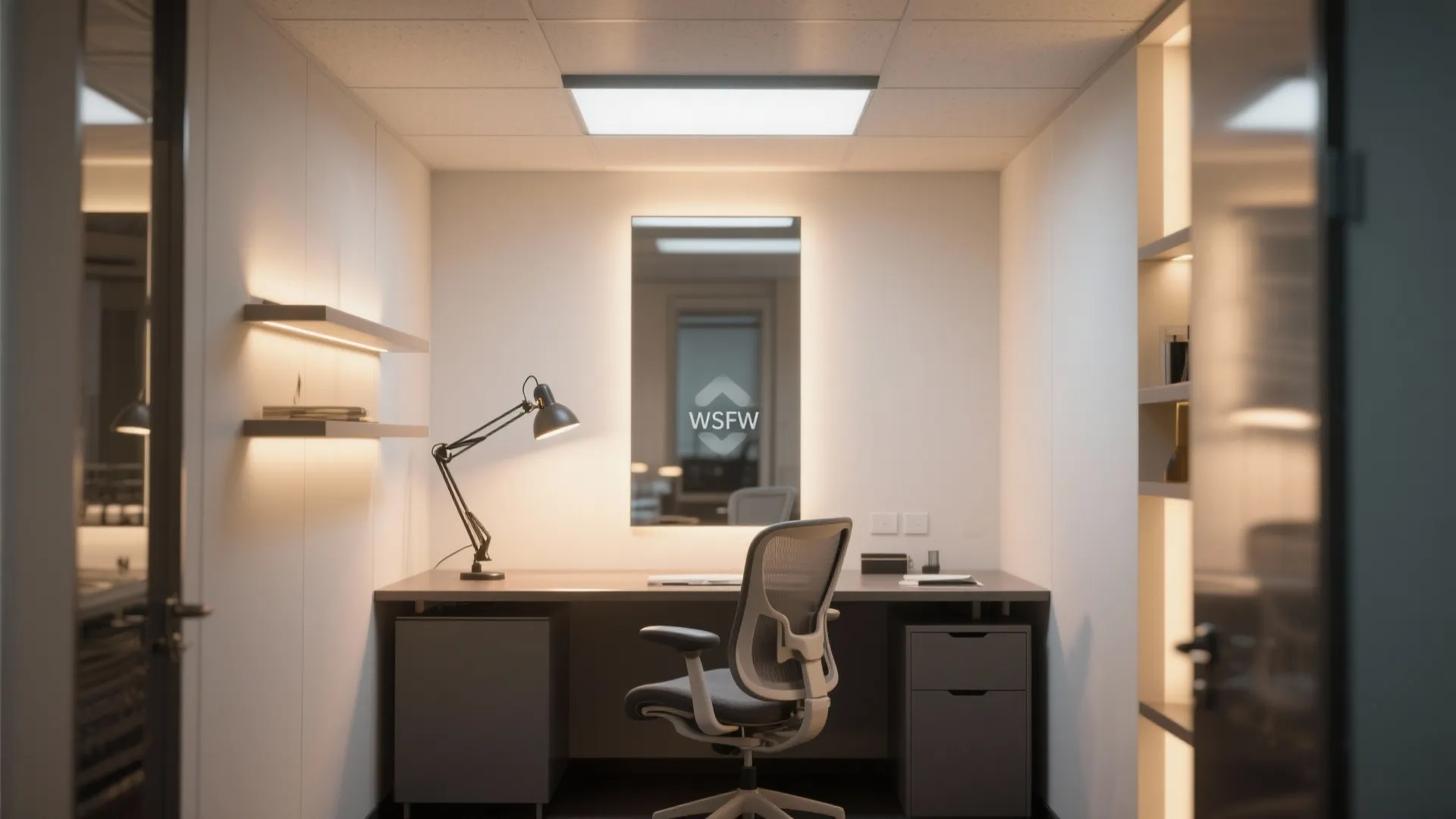 4. Layered lighting and reflective surfaces