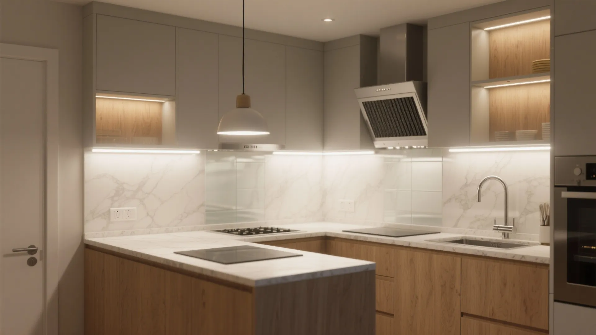 Flexible lighting and ventilation