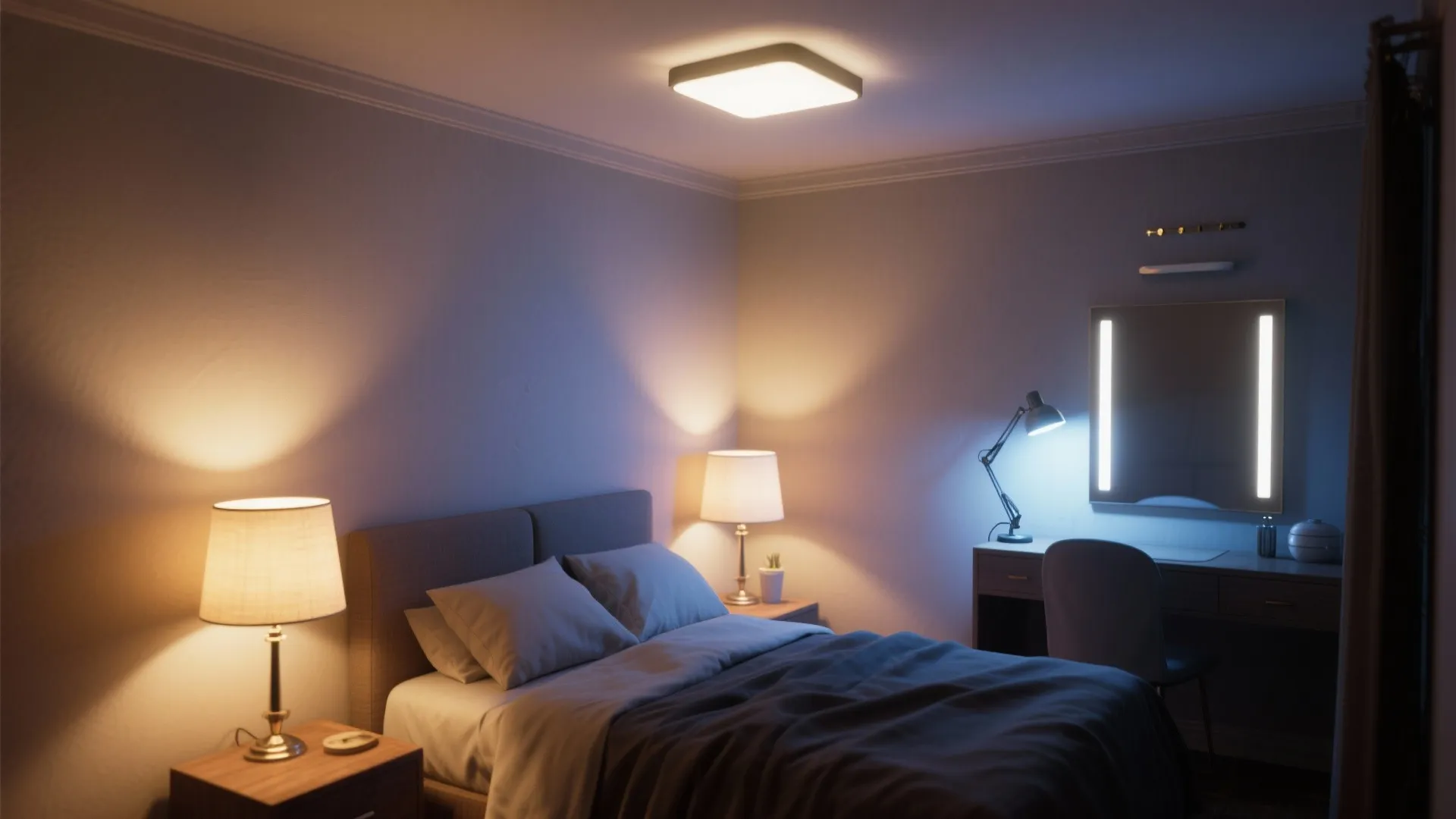 4. Layer lighting for mood and function