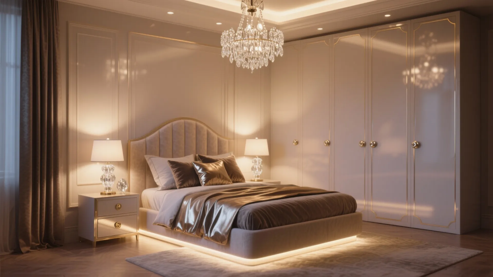 Layered Lighting & Crystal Details