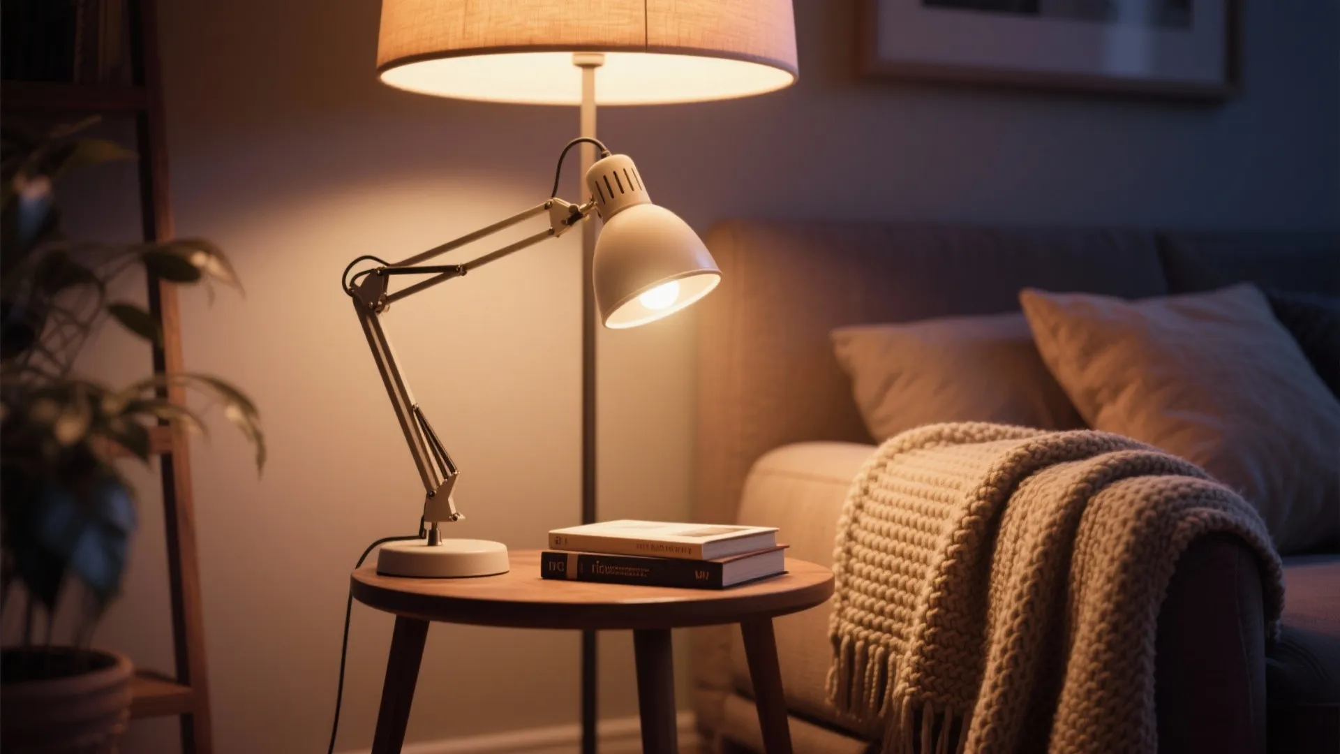 Layered Lighting for a Reading Corner