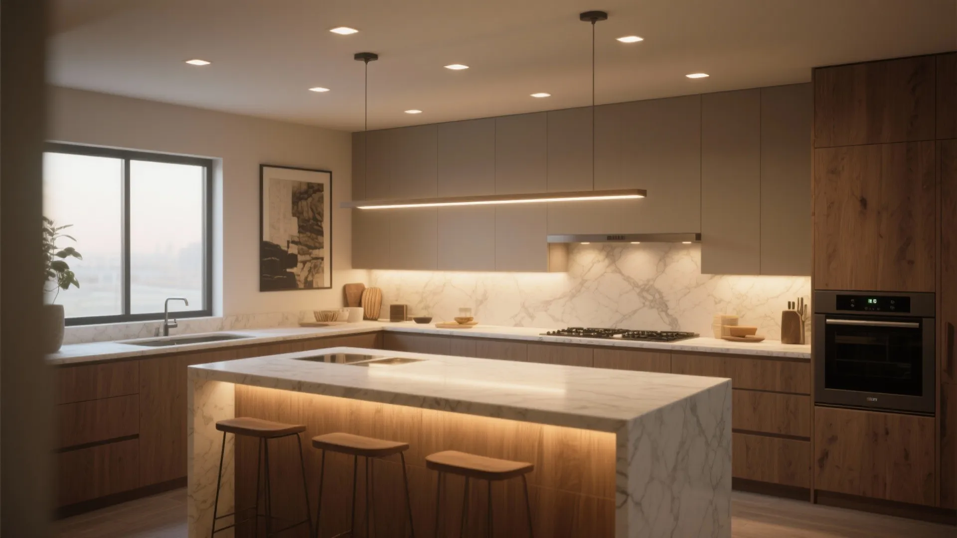 1. Layer your lighting: ambient, task, accent