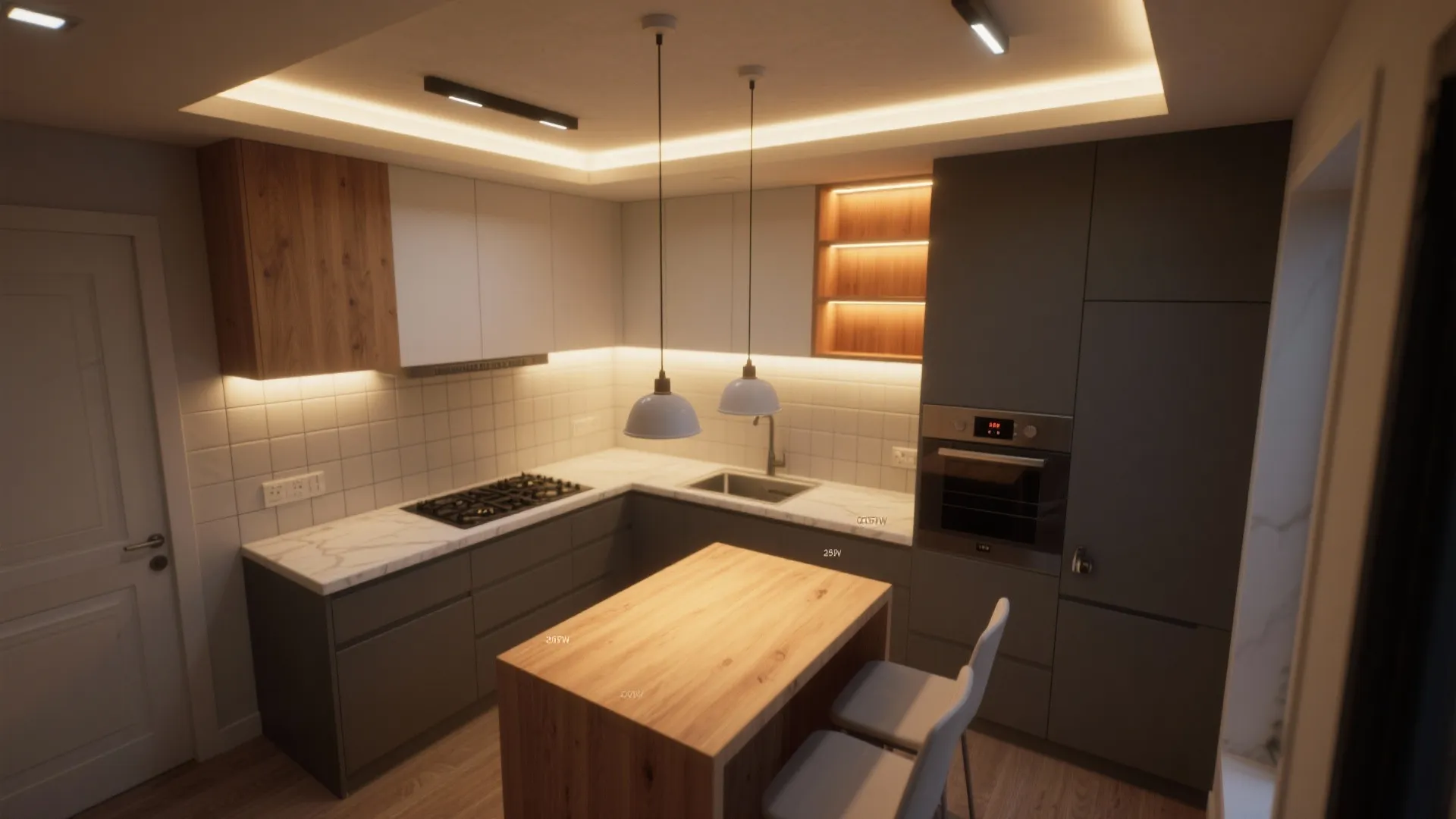 2. Layer your lighting (mood + task)