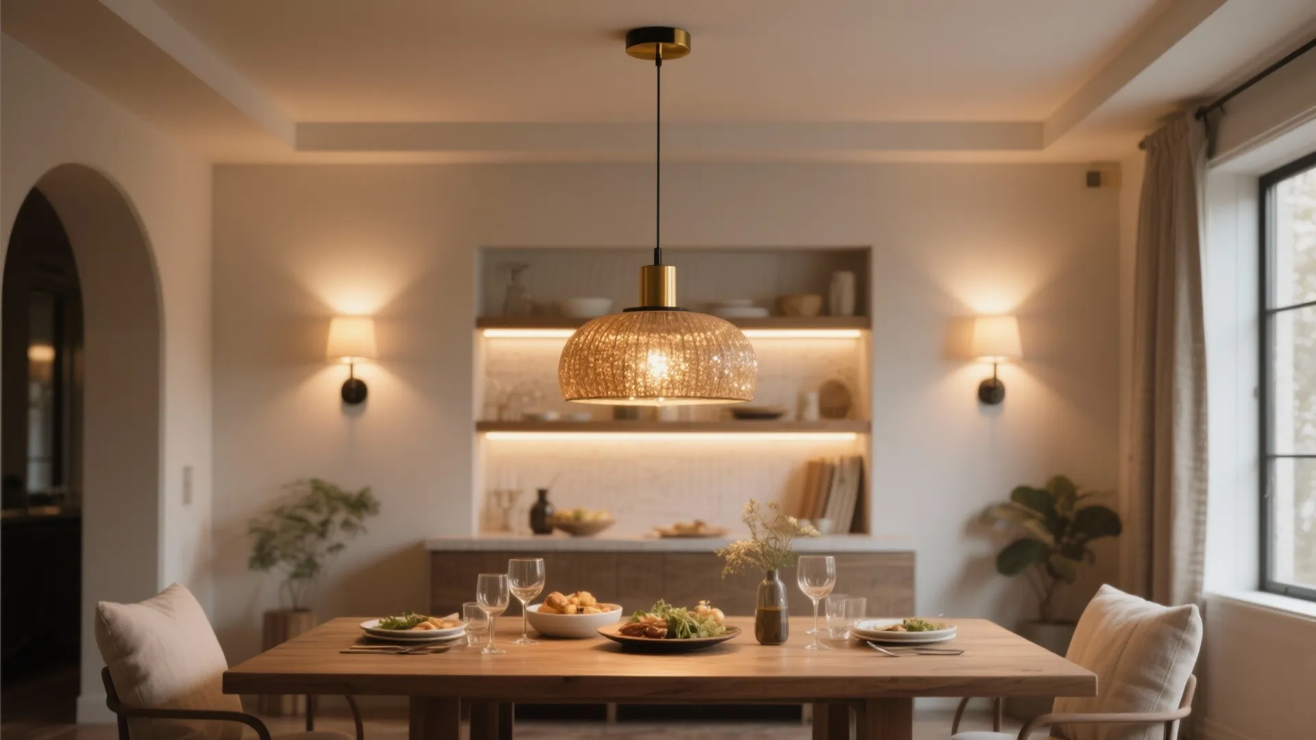 Layered Lighting and Dimming for Mood