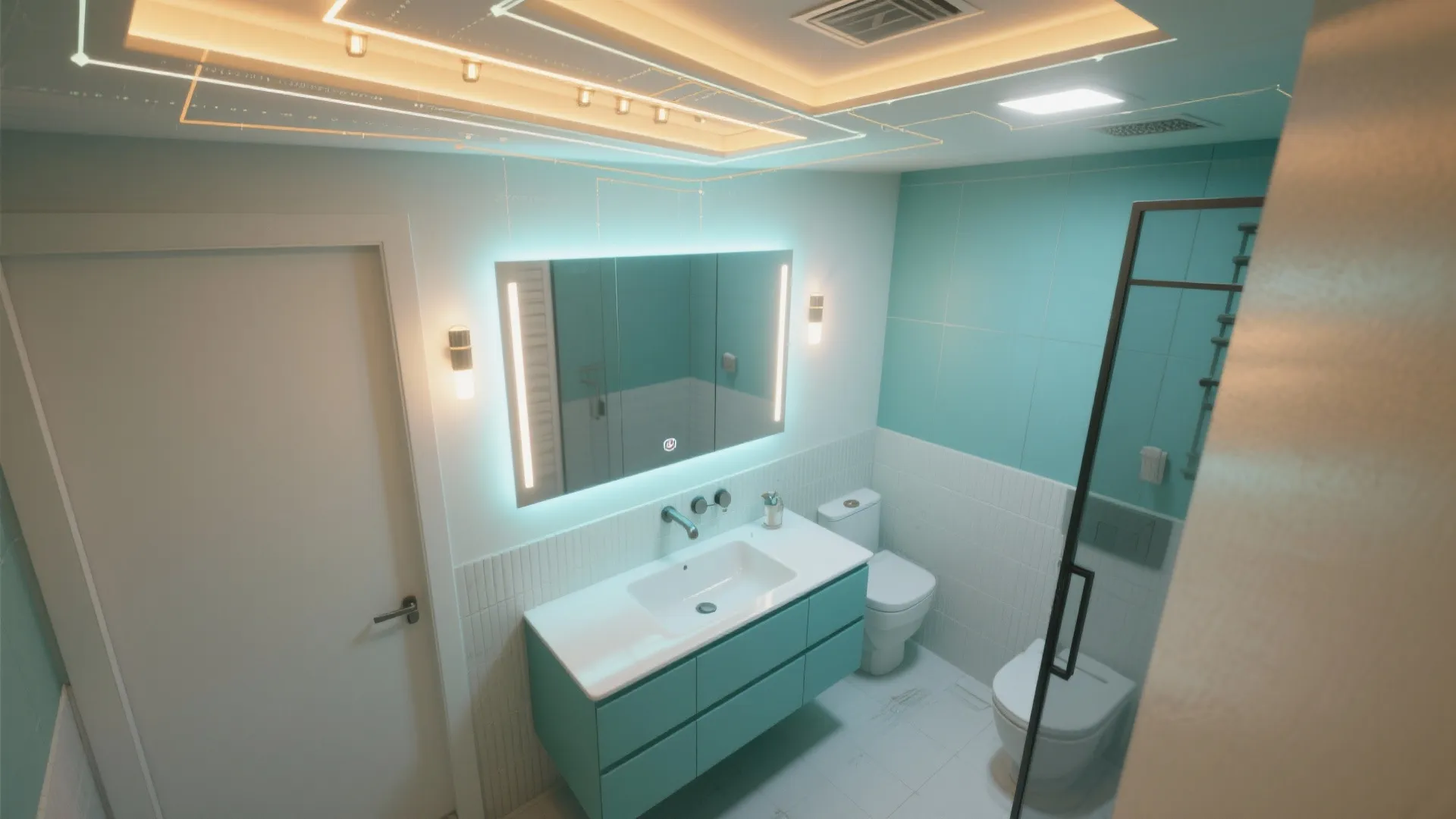 3. Layer lighting for depth and mood