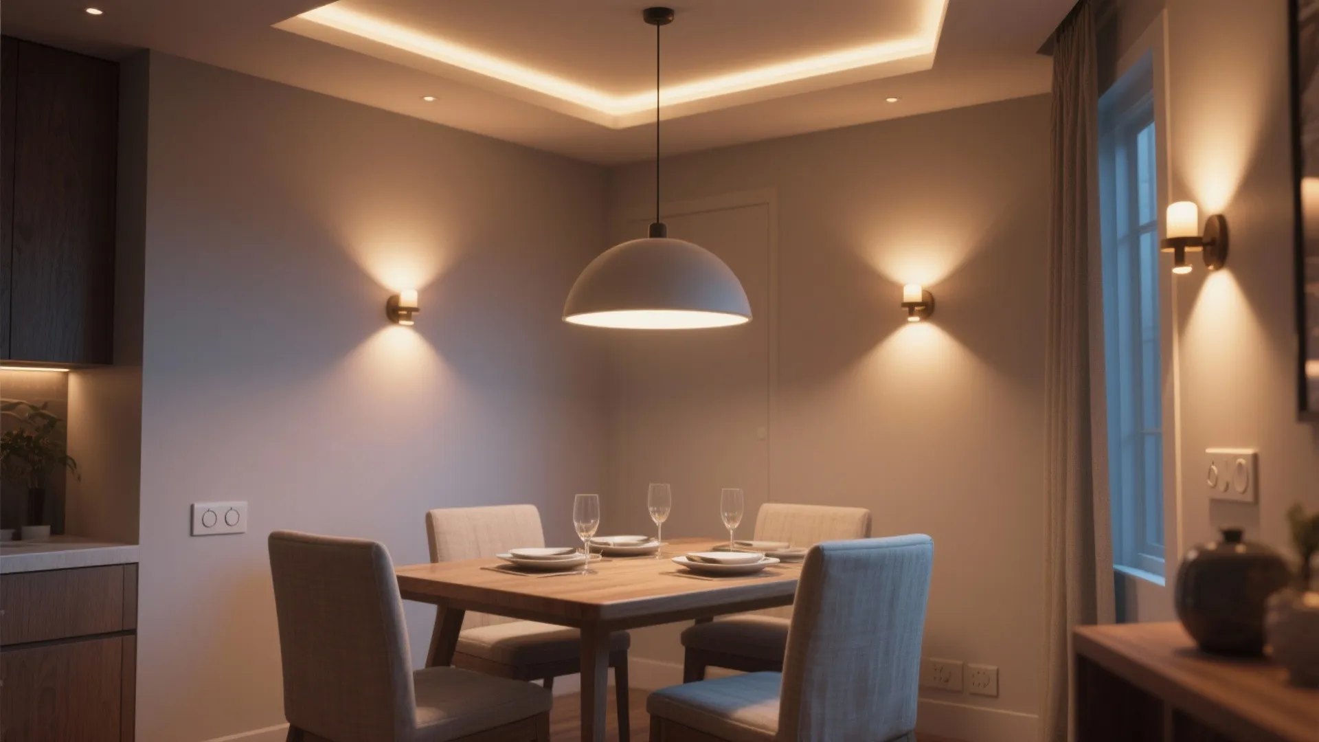 Layer lighting — don’t rely on one fixture