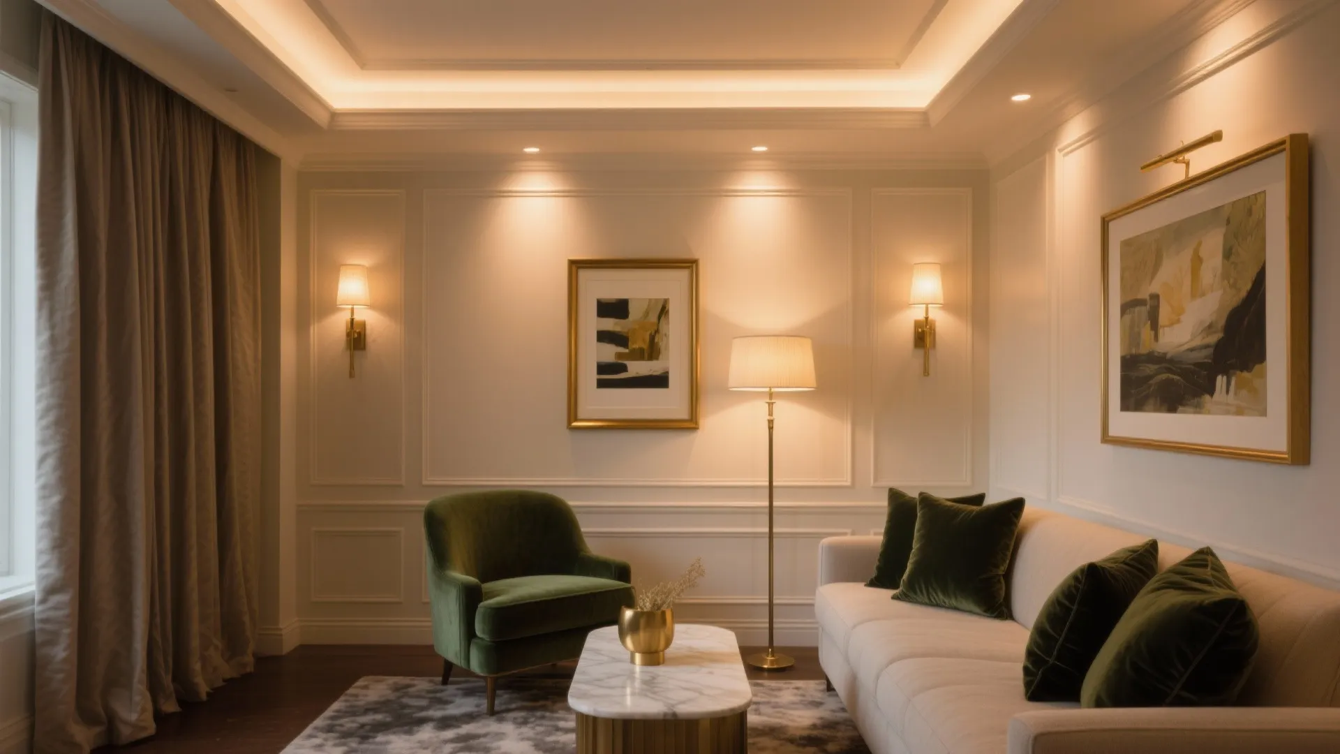 Layered Lighting for a Hotel-Like Glow