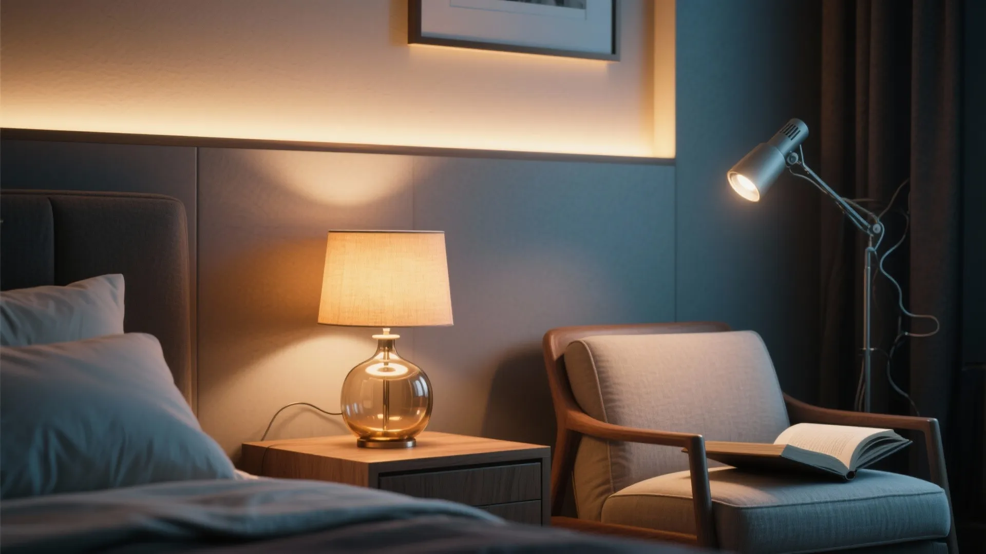 2. Layered lighting for atmosphere