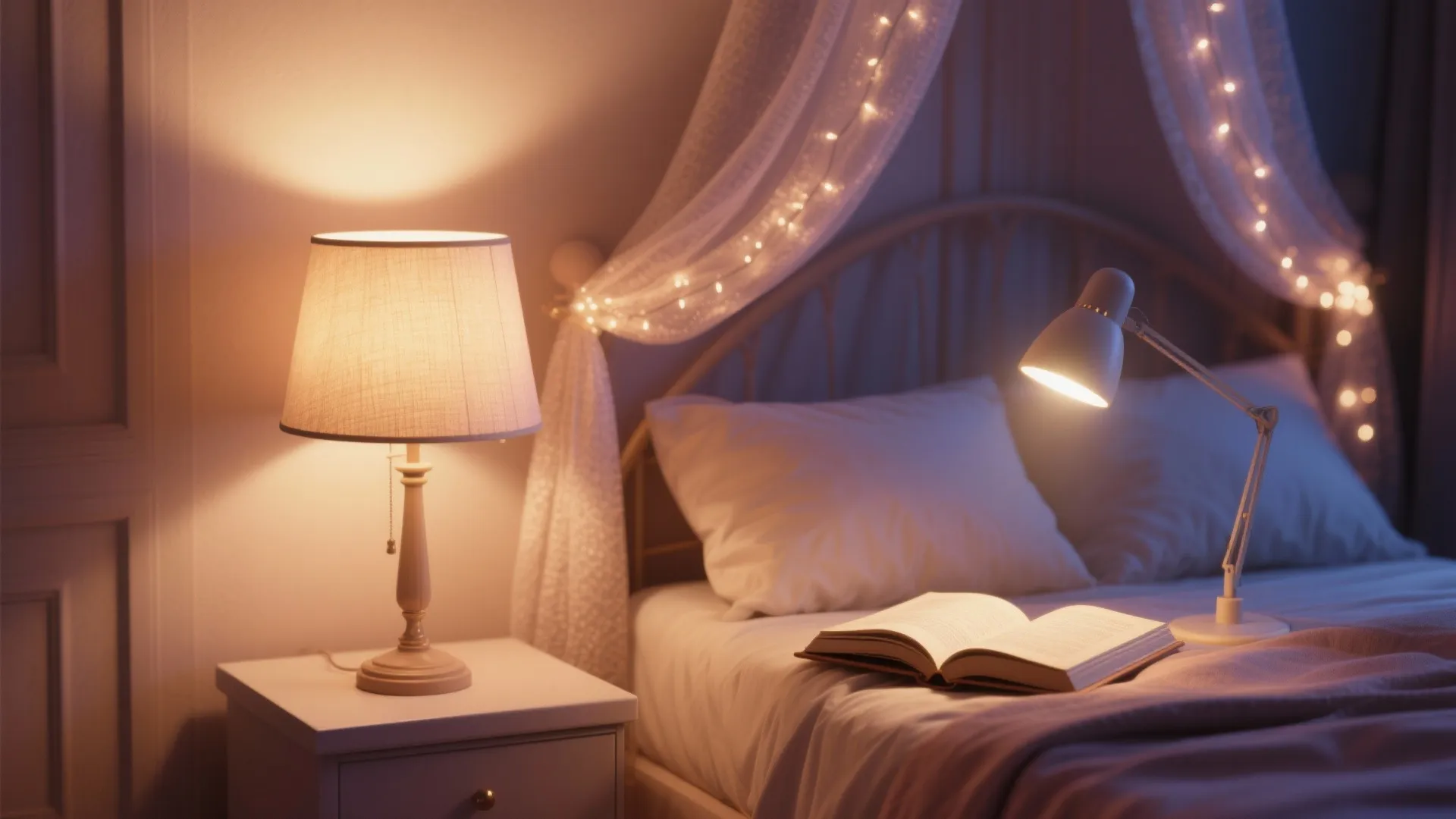 1. Layered lighting for soft, flattering glow