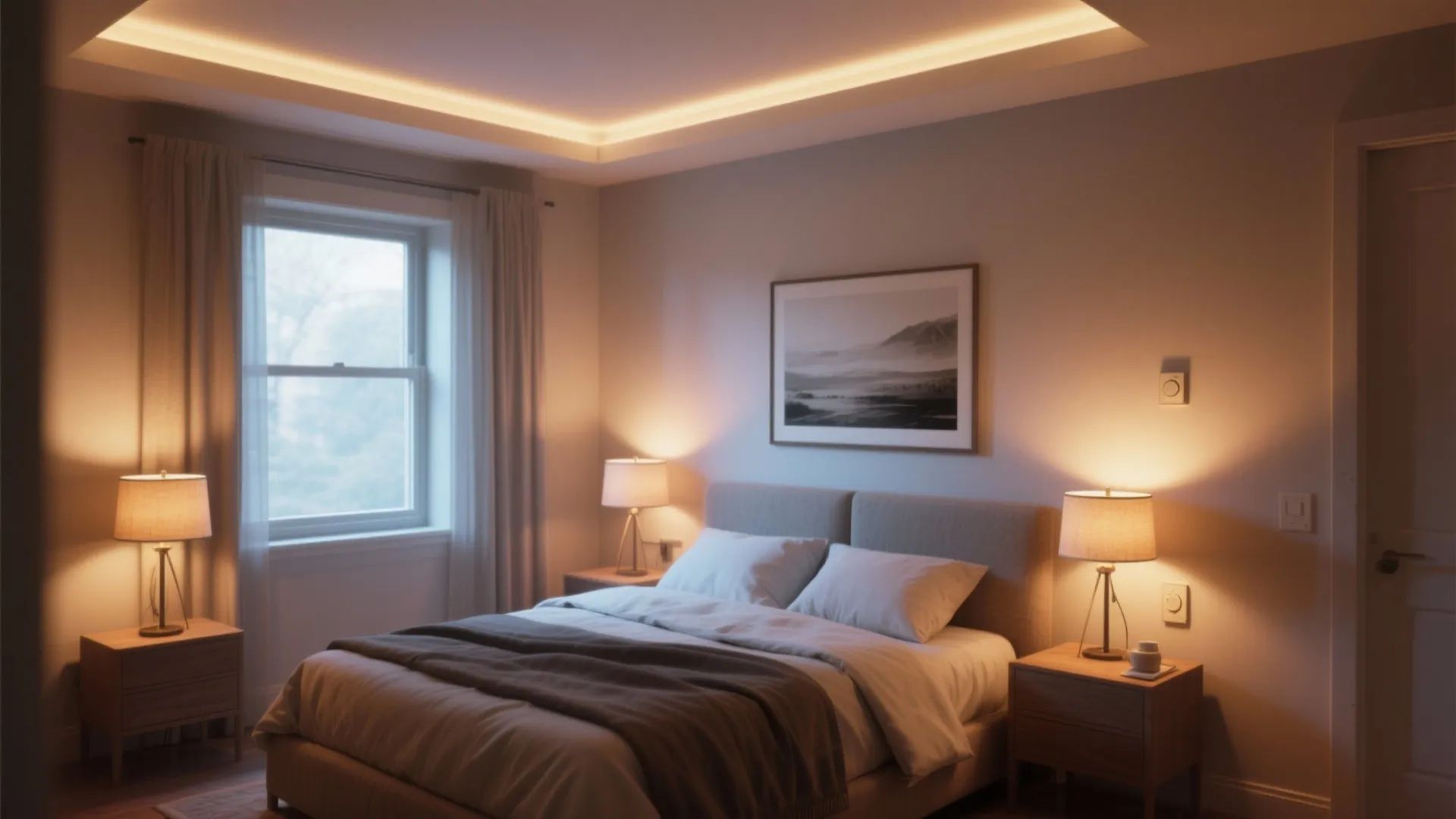 1. Layered lighting: mood, task, and accent