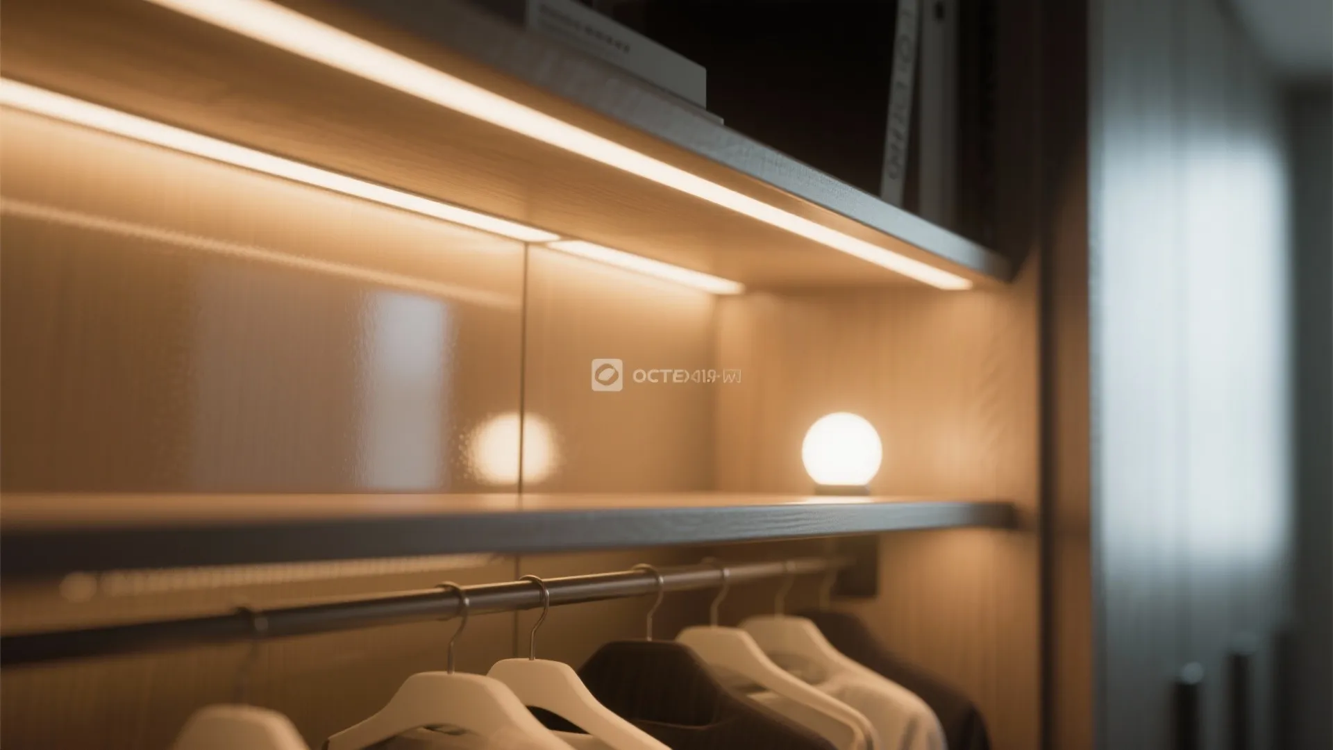 Layered lighting and reflective backs