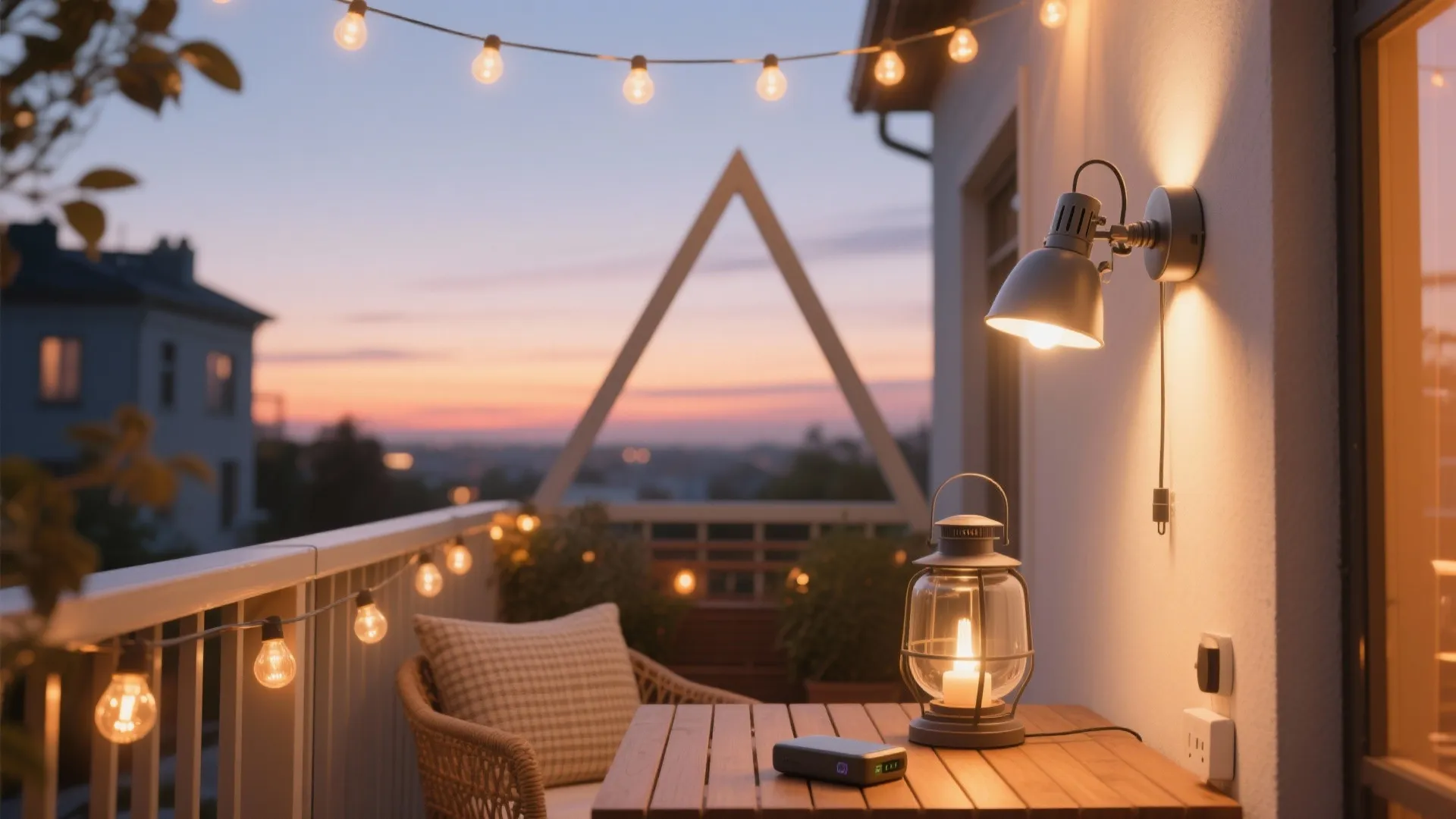 Layered Lighting and Power That Extends Your Day