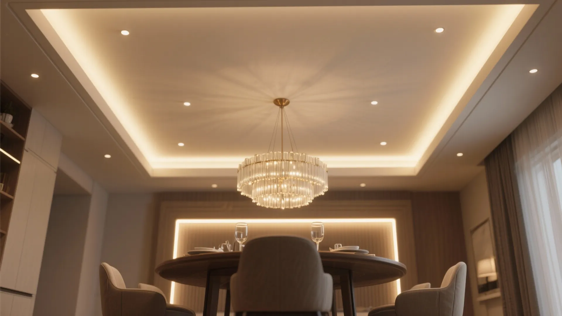 Idea 3: Layered Lighting—Centerpiece Meets Perimeter Glow