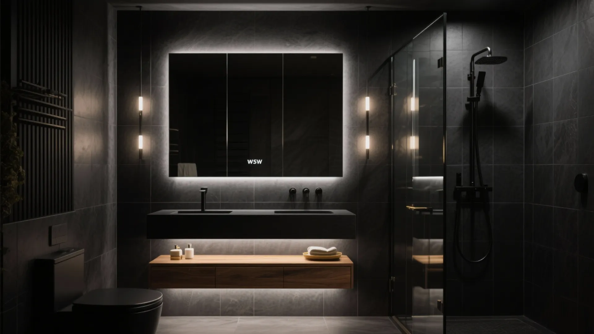 Layered Lighting that Flatters Dark Palettes