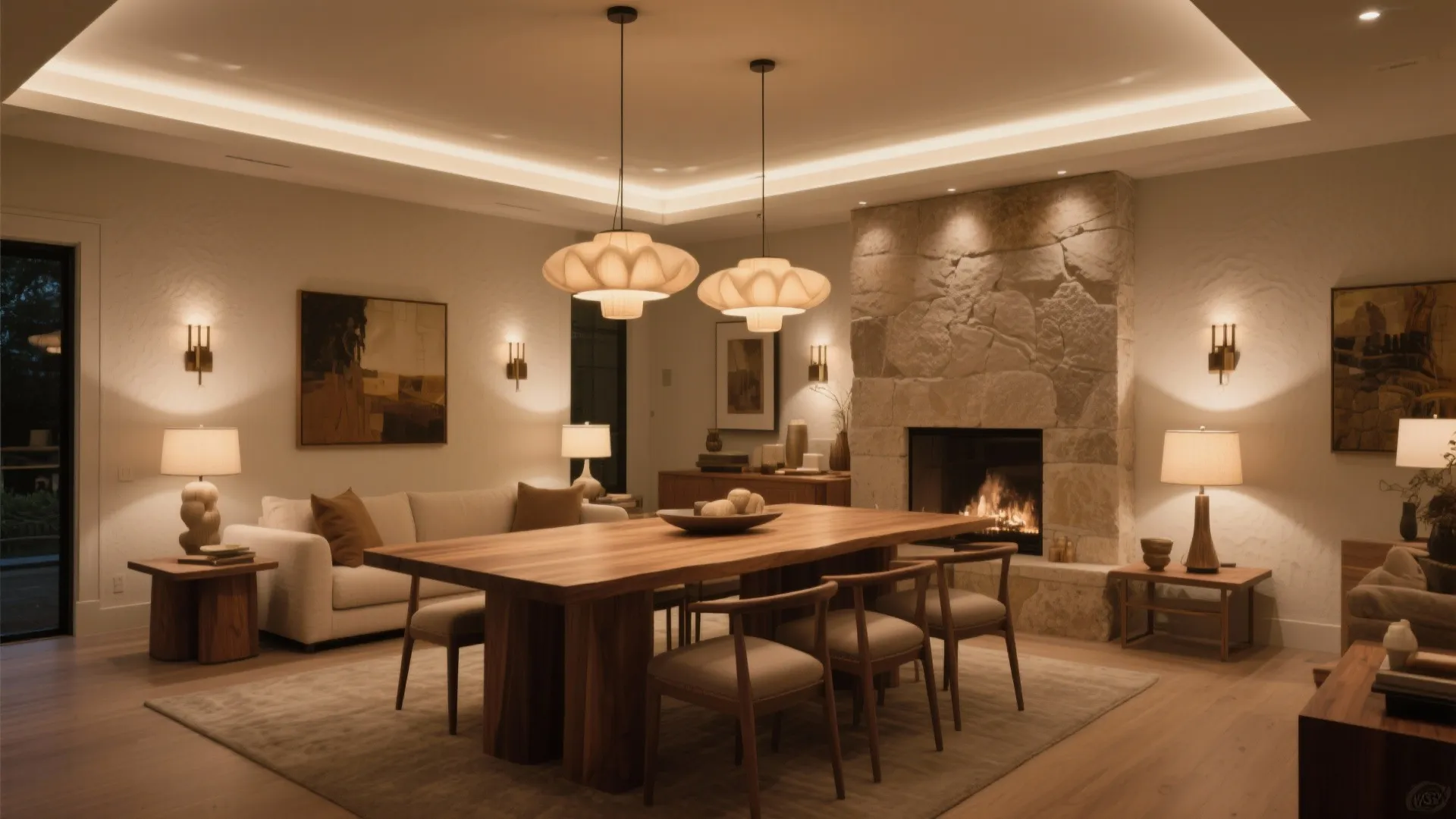 Layered Lighting That Flatters Scale