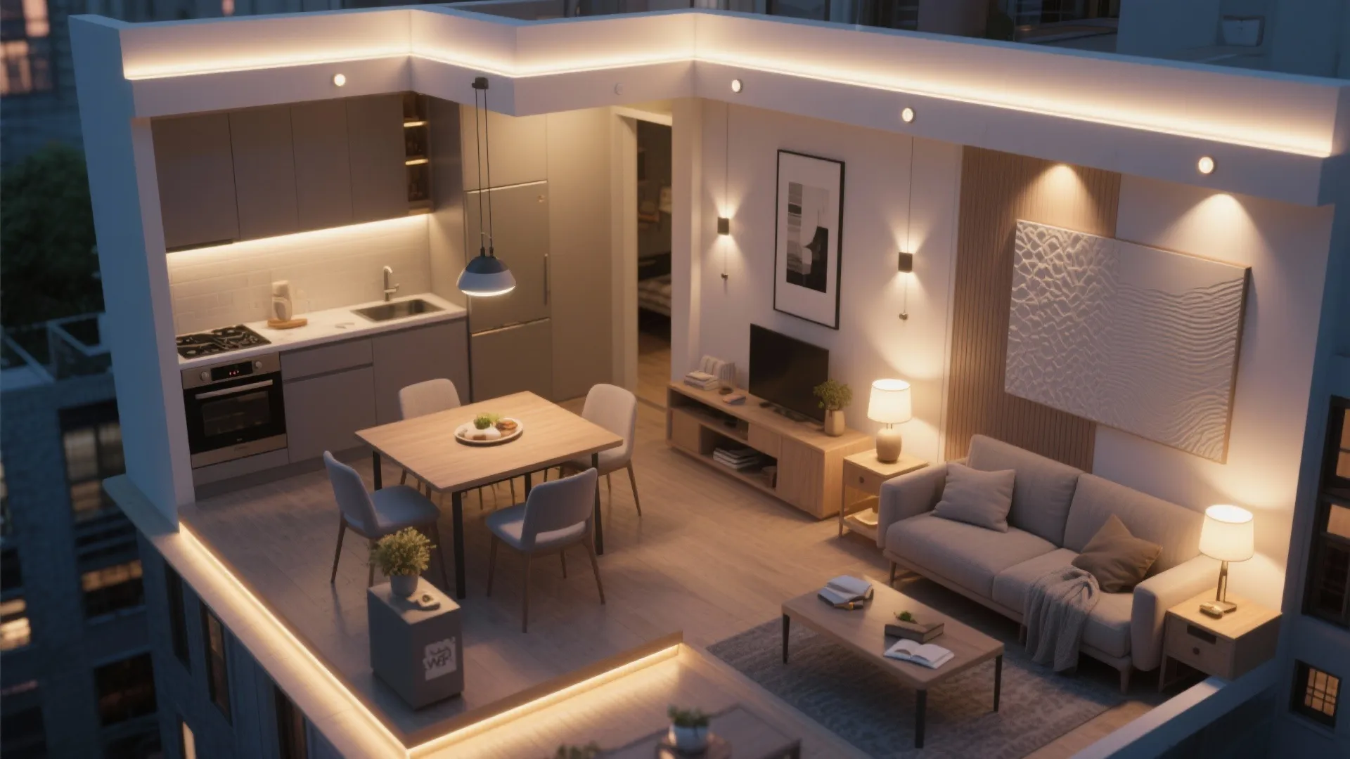 Layer Your Lighting: Daylight, Task, and Mood