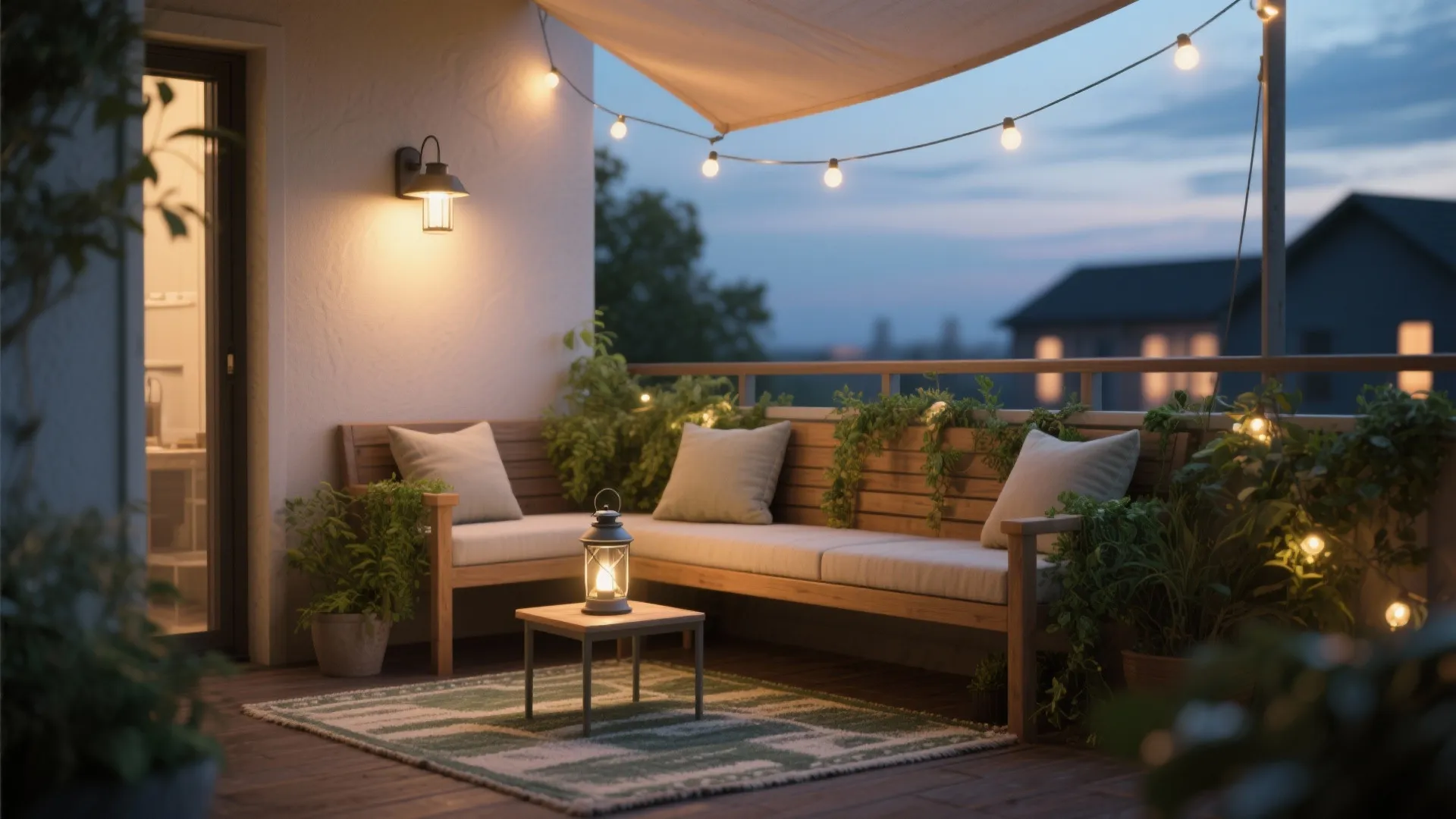 Layered Lighting, Greenery, and Textiles for a 24/7 Retreat